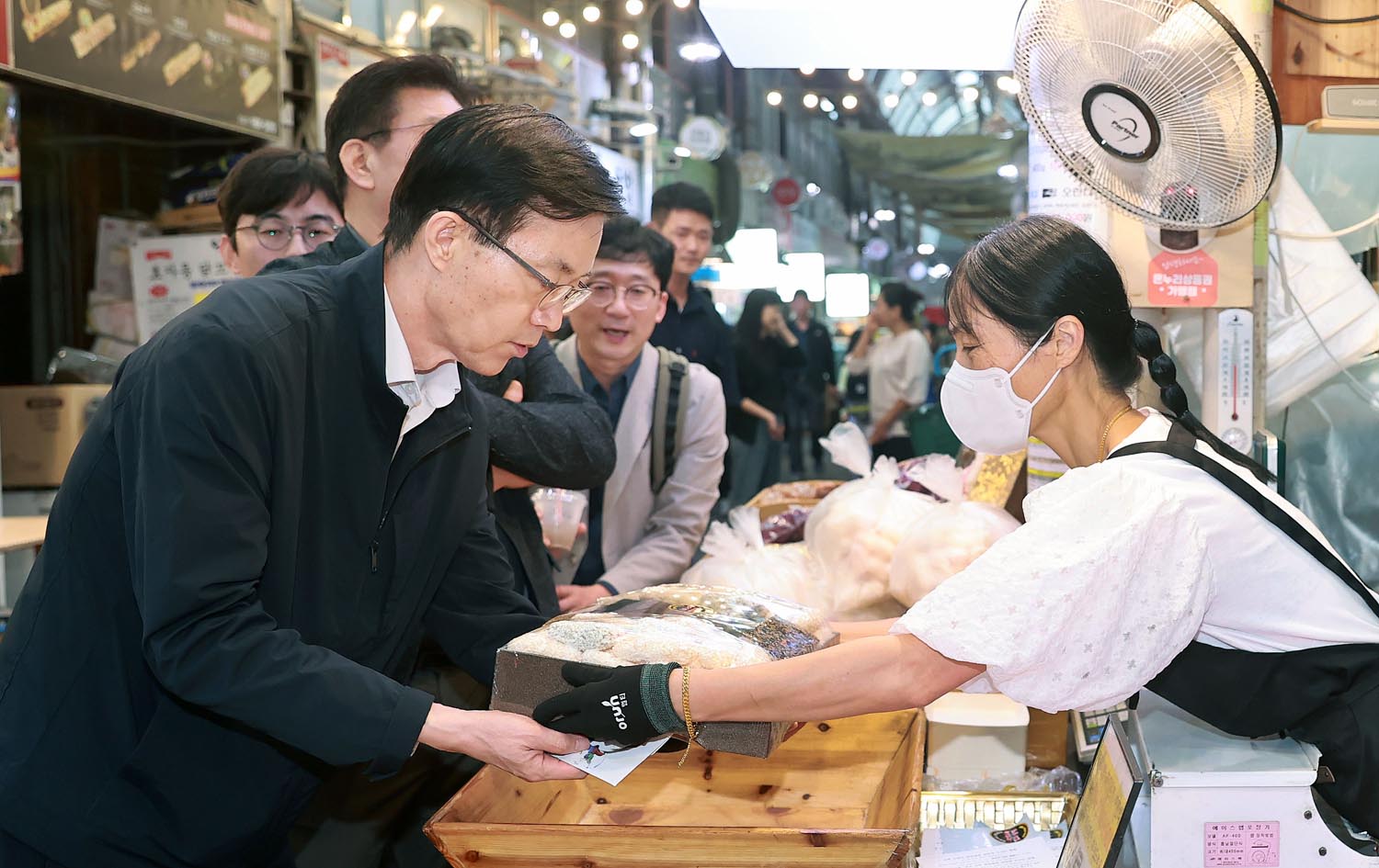 추석 명절을 맞아 전통시장인 통인시장 방문 4