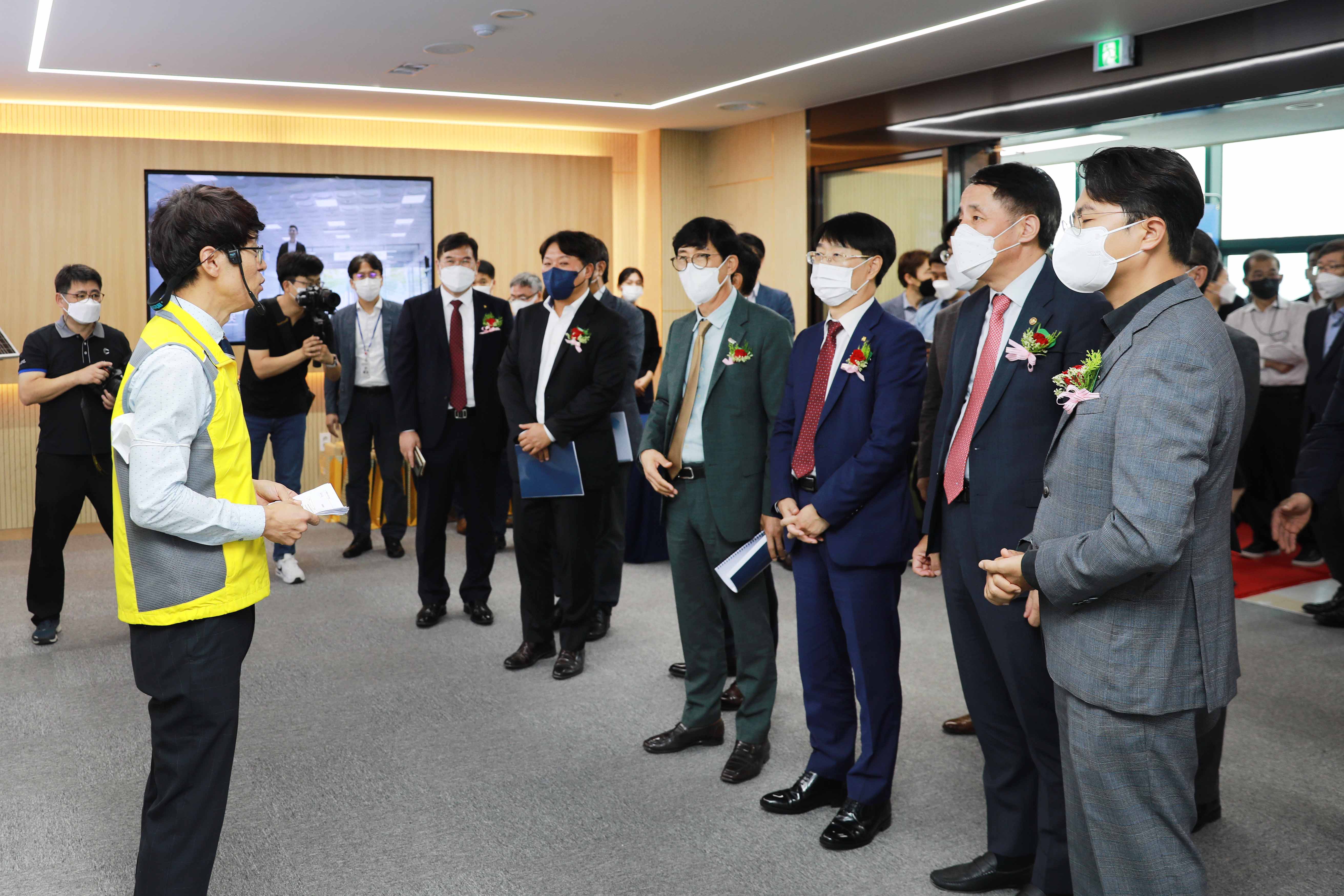광주첨단산단 디지털 통합관제센터 개소식 5
