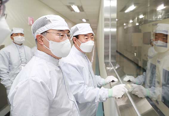 이차전지 생산기업인 삼성SDI 현장방문 1