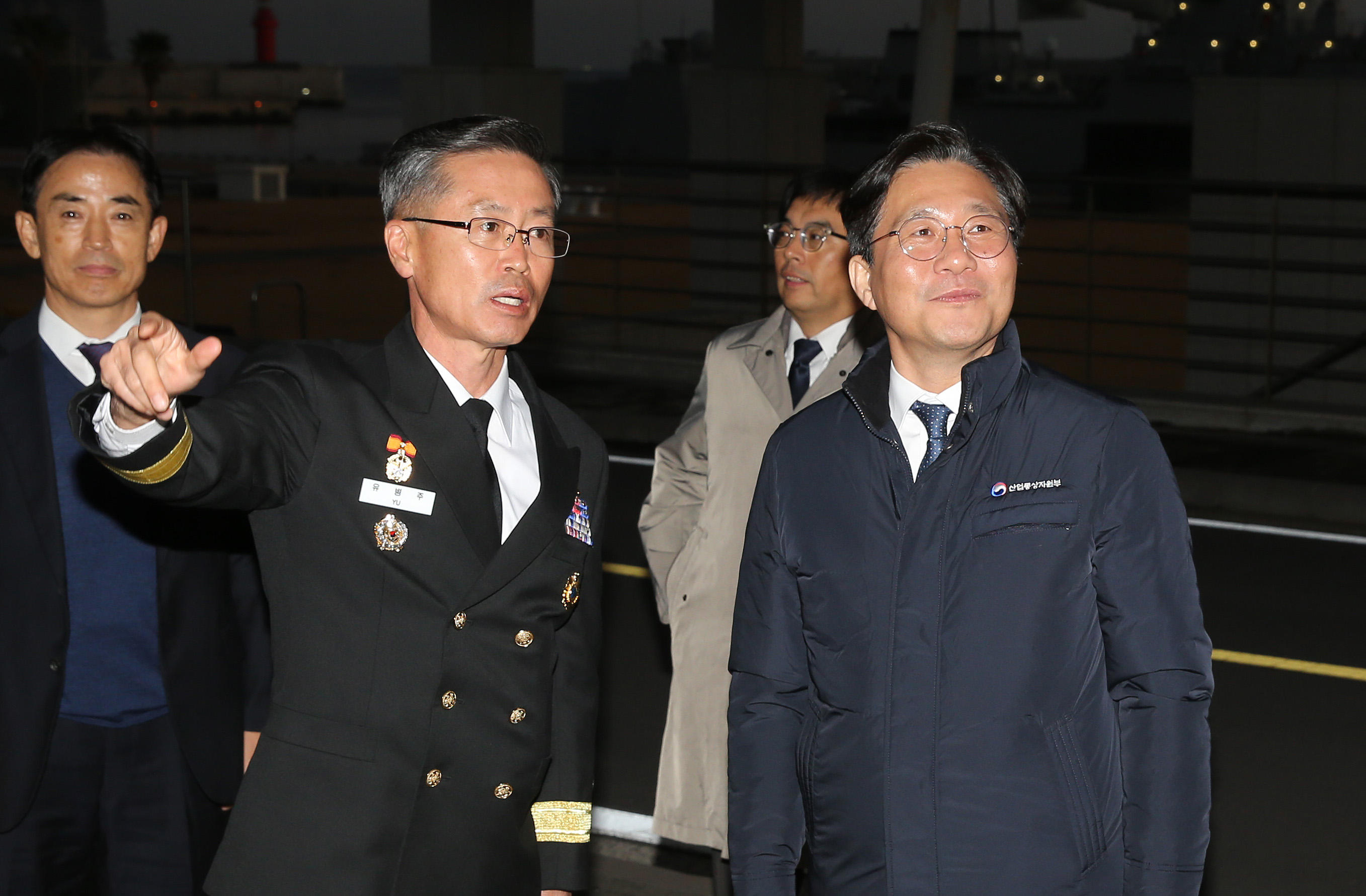 해군 제7기동전단 위문방문 4