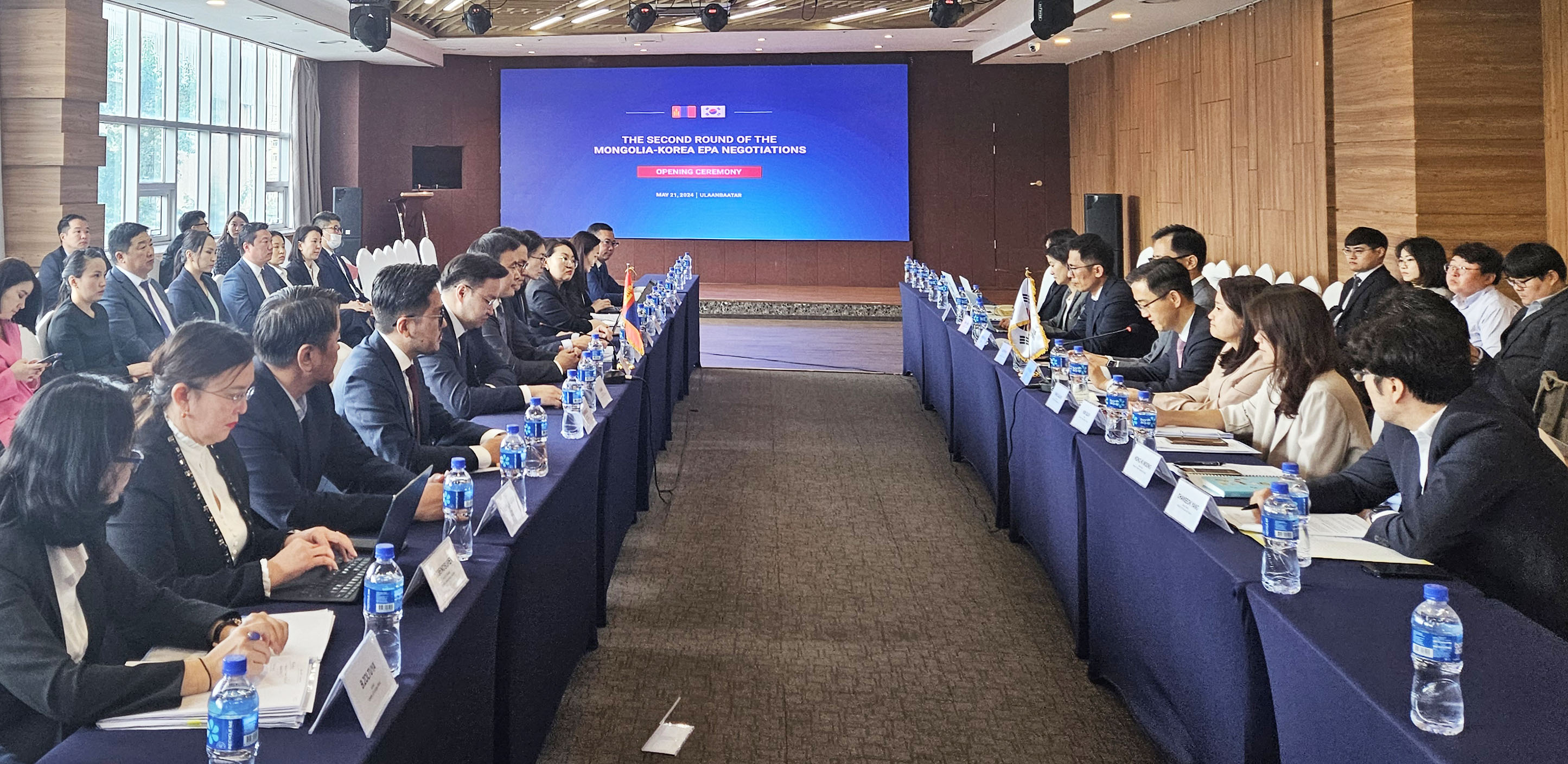 한-몽골 경제동반자협정(EPA) 제2차 공식협상 개회식 1