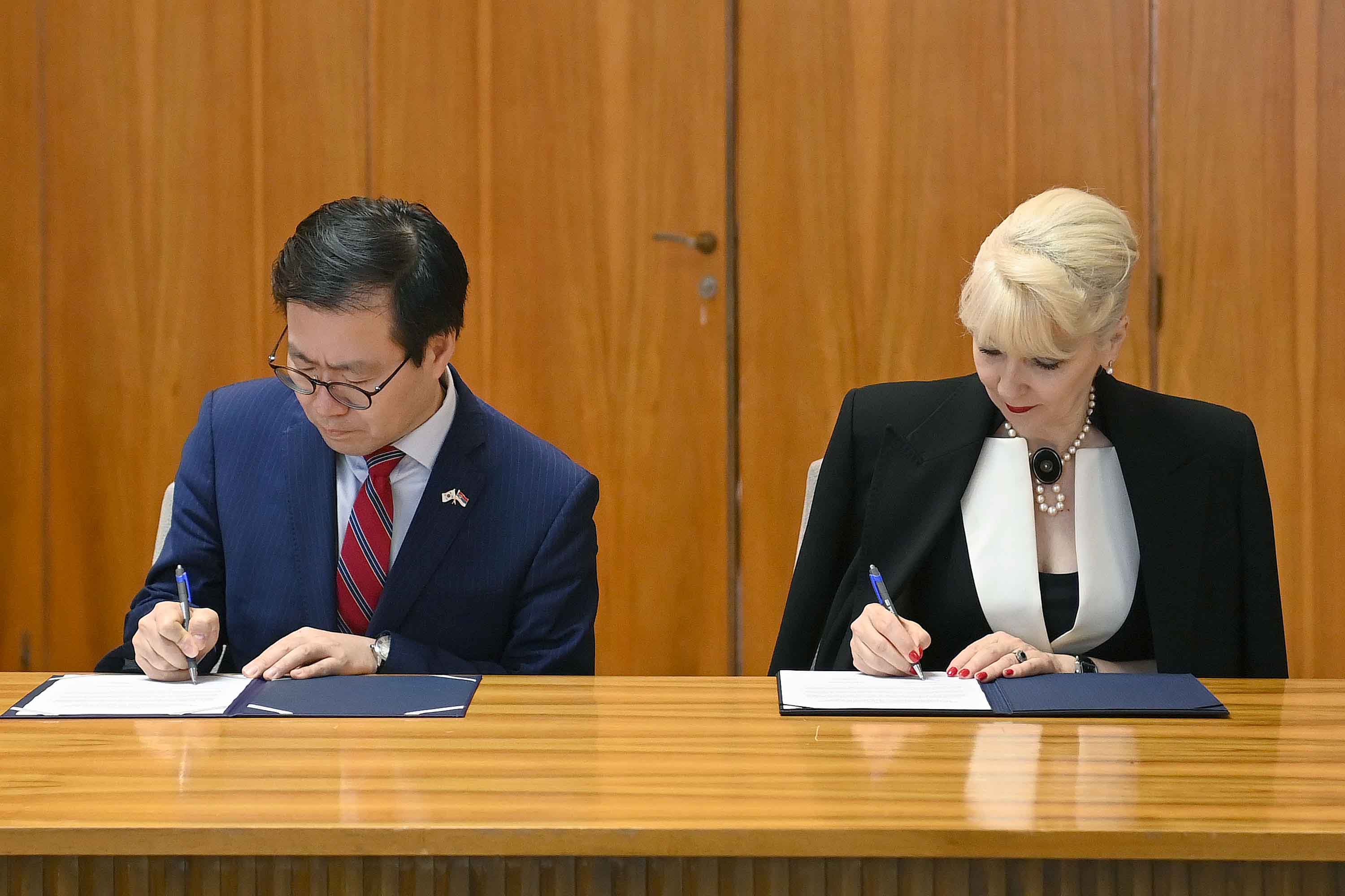 한-세르비아 포괄적경제동반자협정(CEPA) 협상 타결 서명식 2