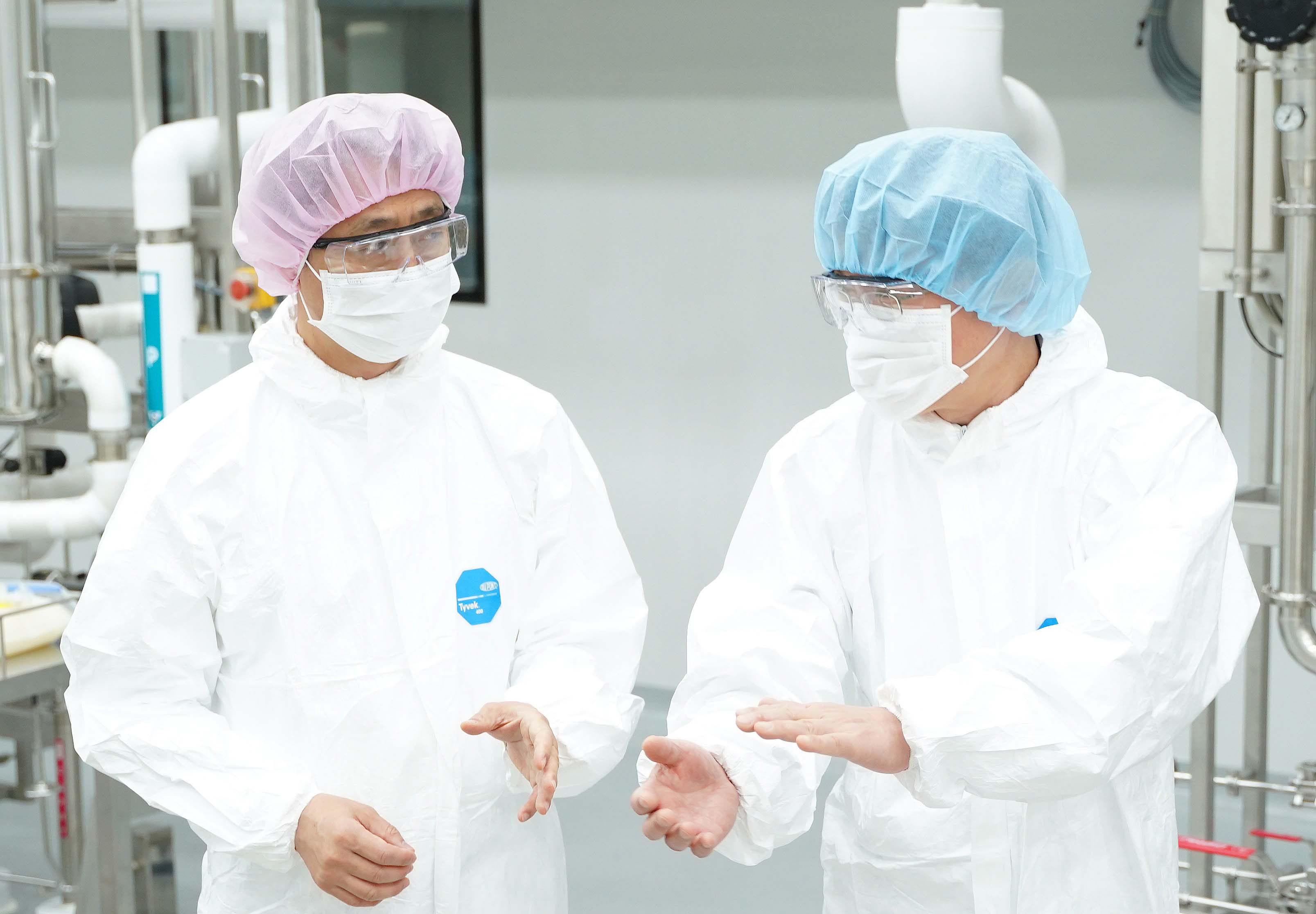 바이오 수출현장인 삼성바이오로직스 송도 2공장 방문 4