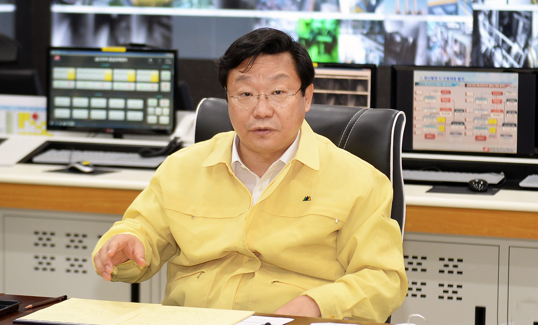 지진발생관련 울산 복합 화력발전소 현장점검 4
