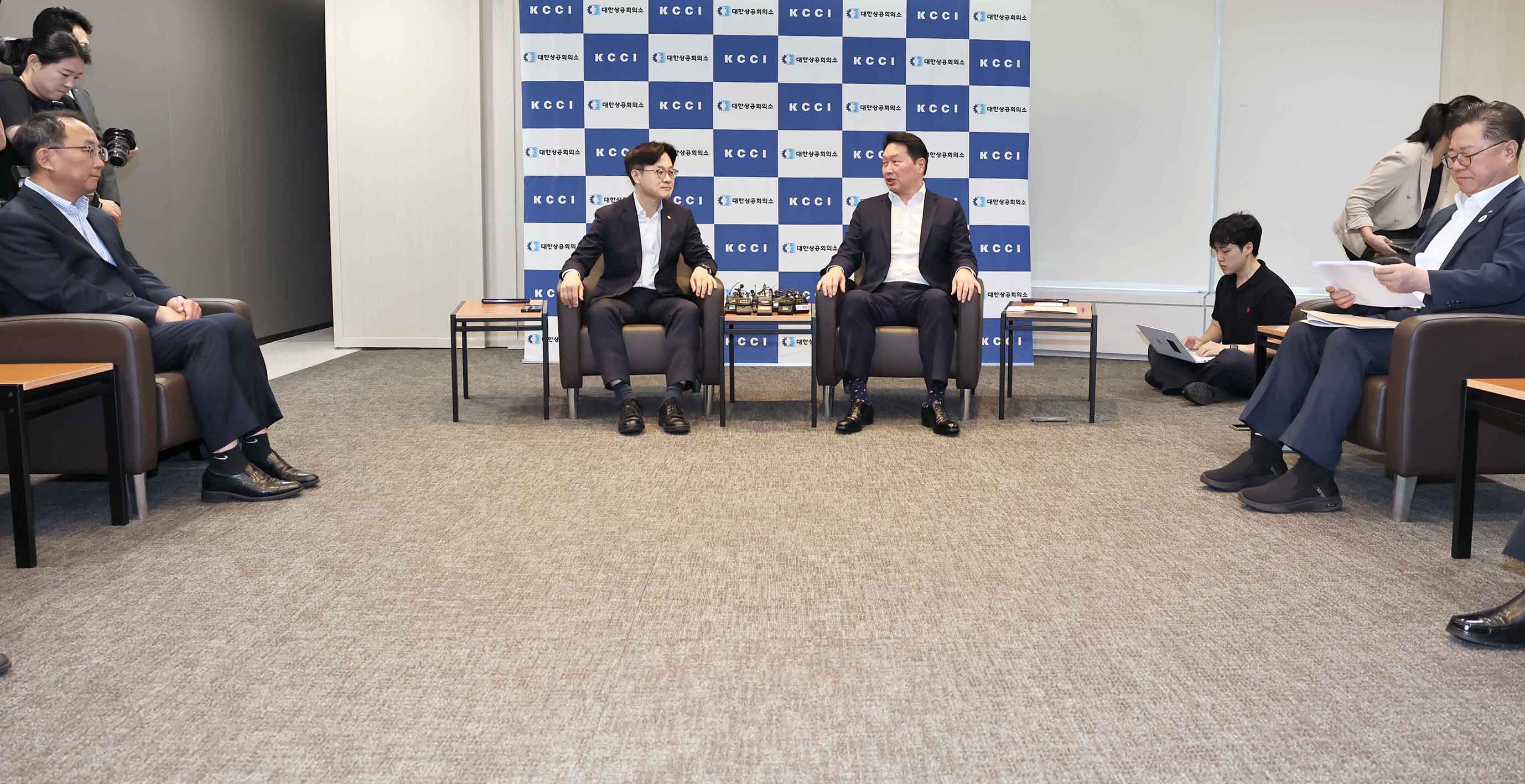 최태원 대한상공회의소 회장 면담 2