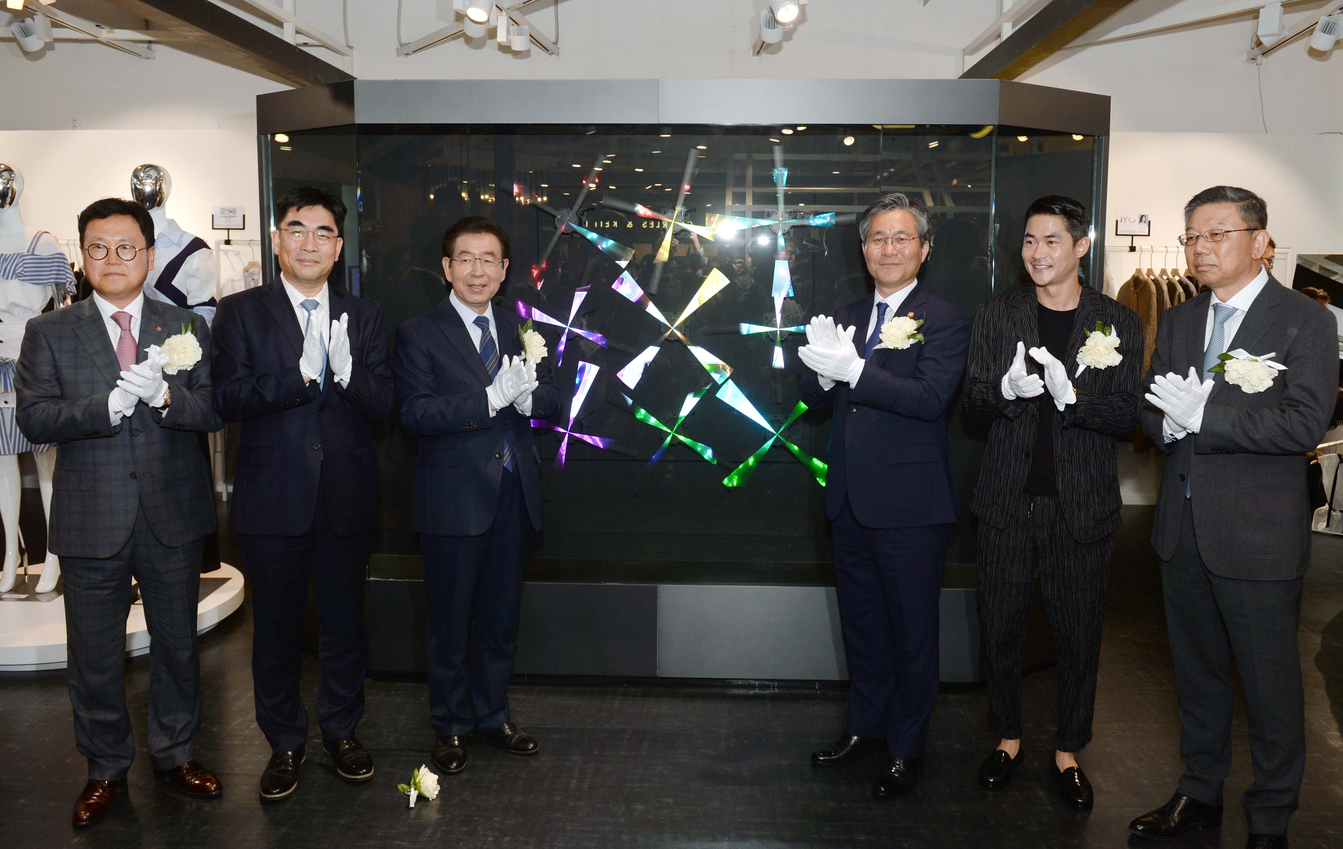 ICT 융합 개인맞춤의류 시범매장 오픈식 5