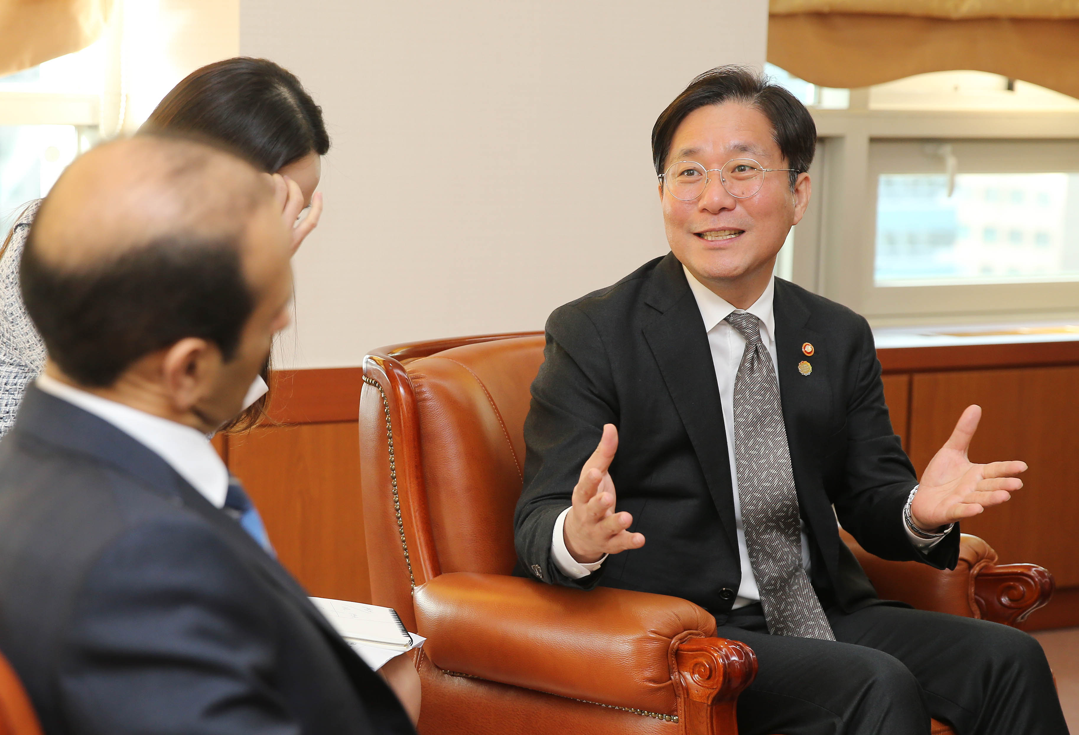 카타르 에너지부 장관 면담 3
