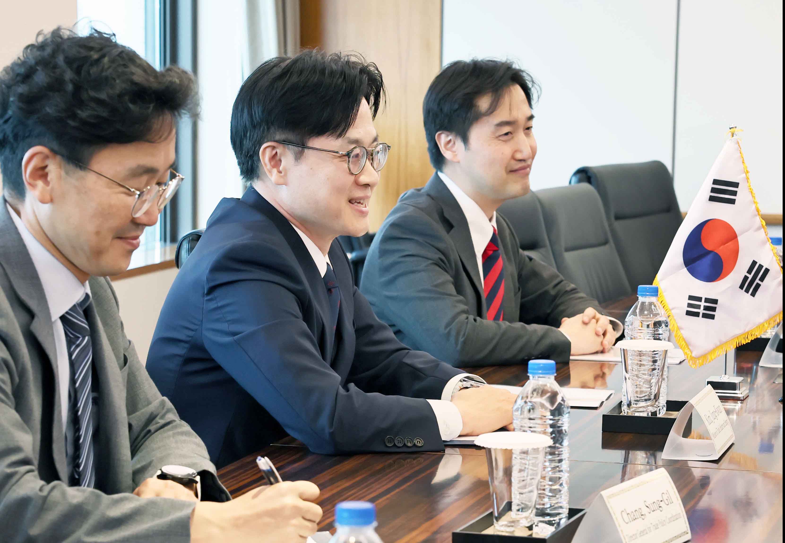 미국 상원 의원단 면담 5