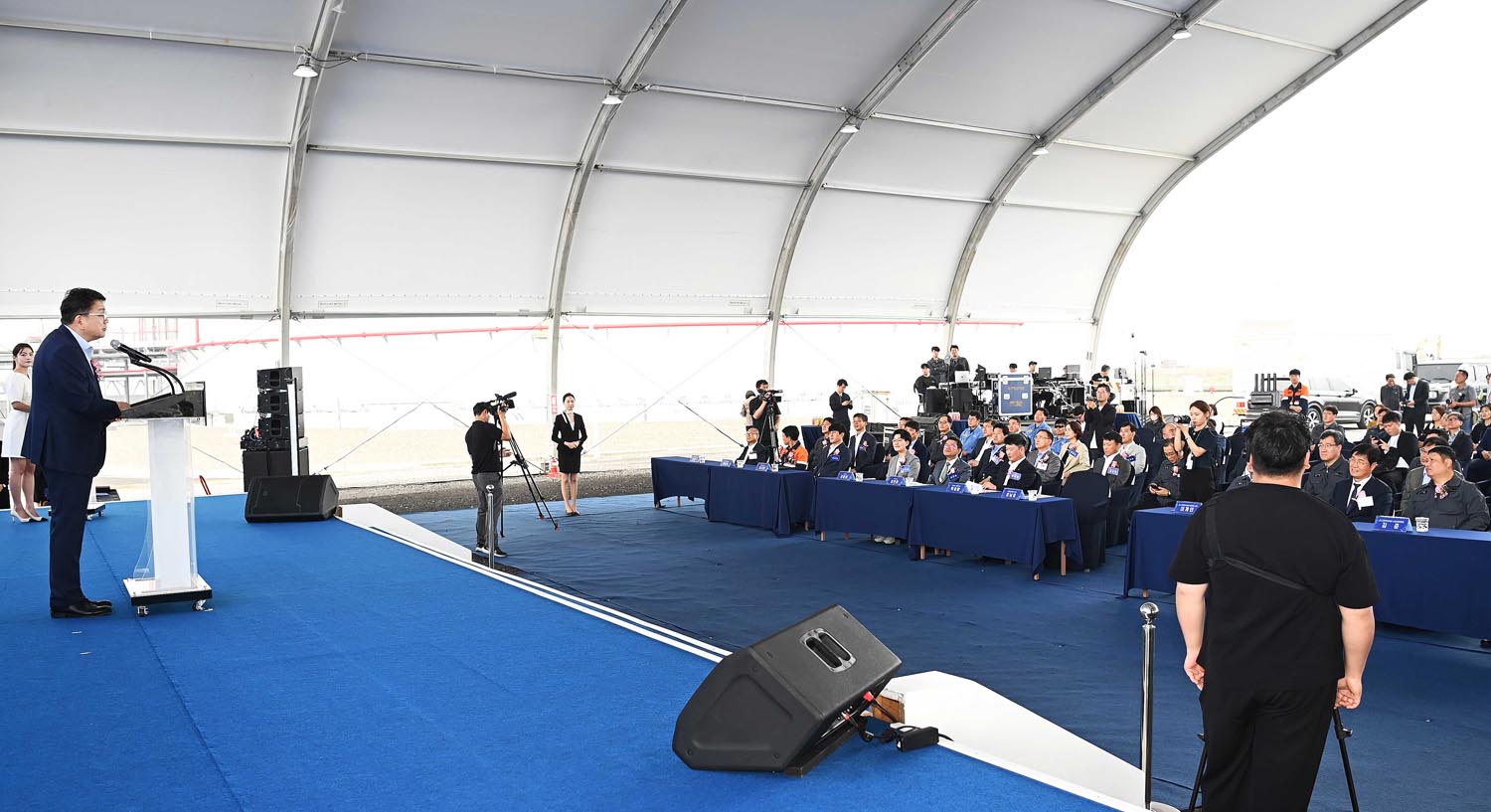 포스코인터내셔널 광양 제1 액화천연가스(LNG) 터미널 종합준공식 6
