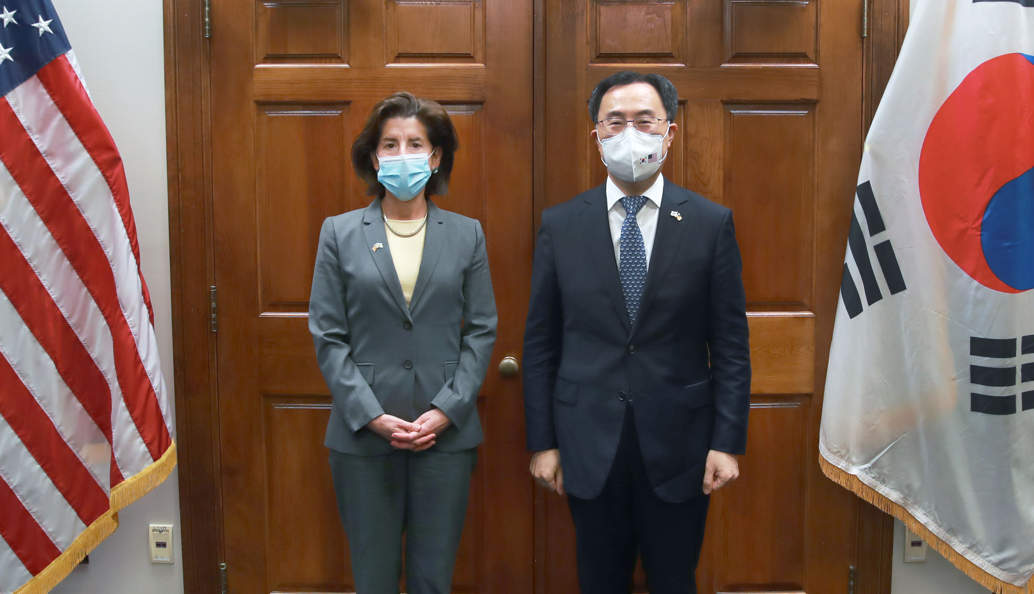 미국 상무부 장관 면담 2