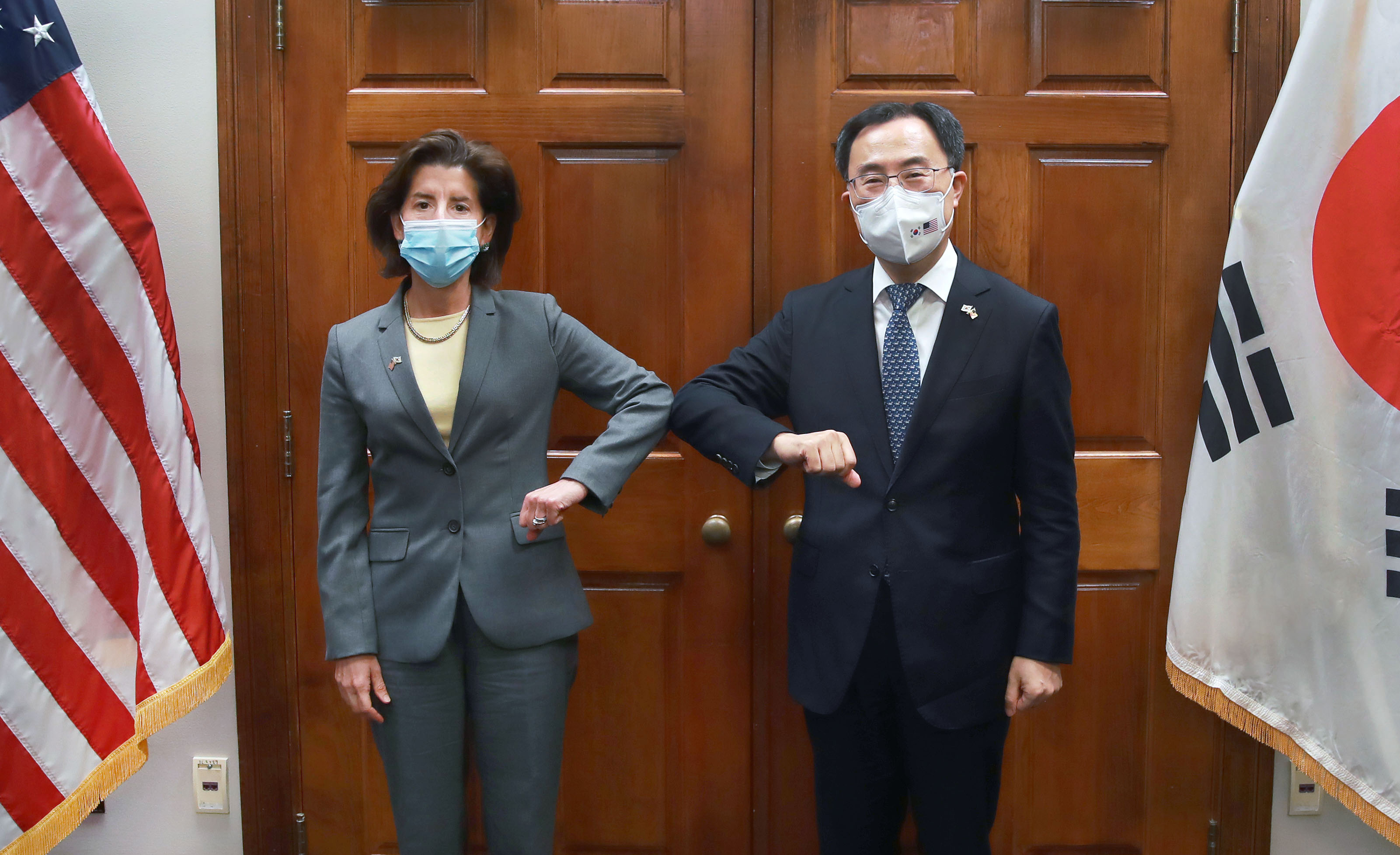 미국 상무부 장관 면담 1