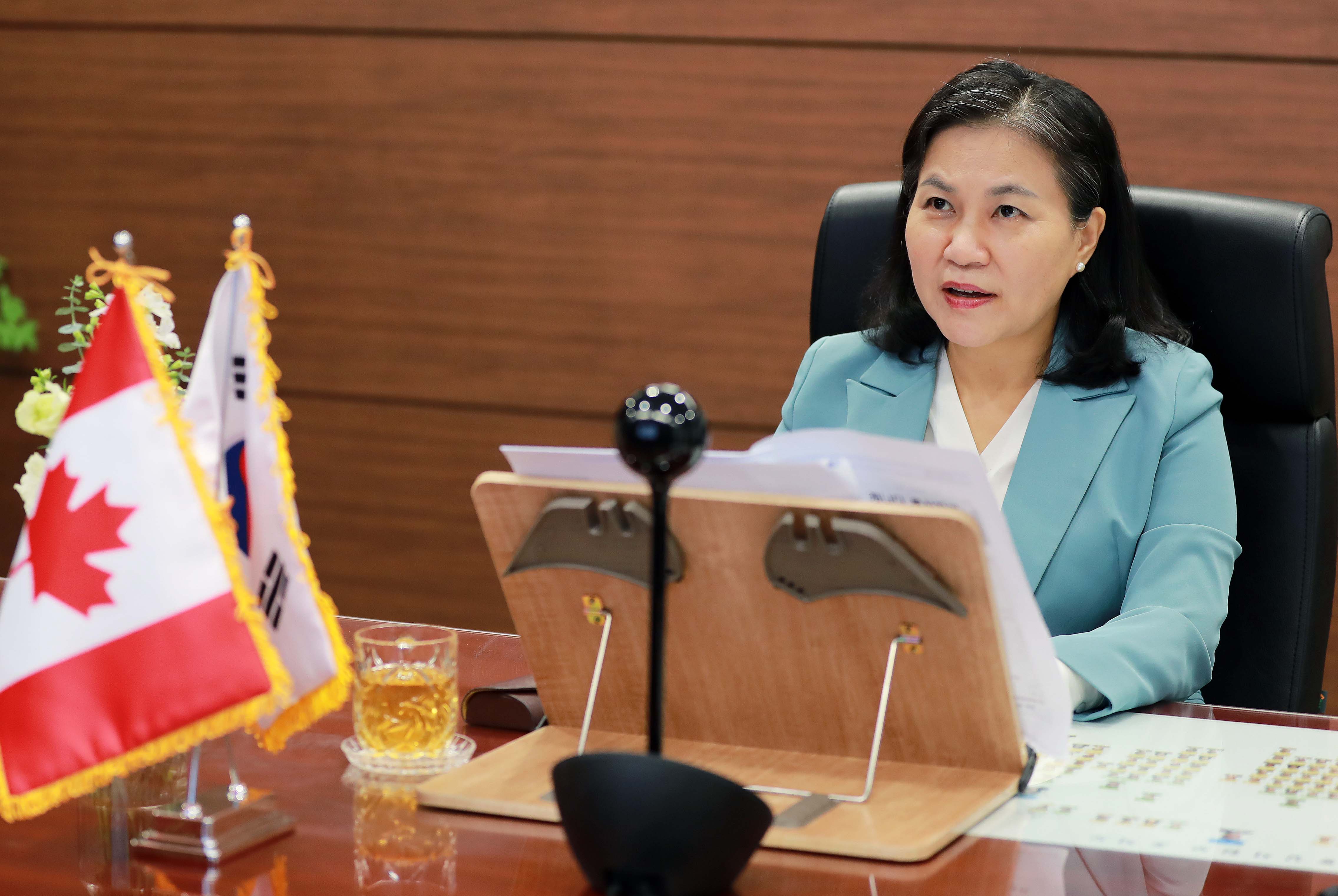 한-캐나다 통상장관 화상회의 2