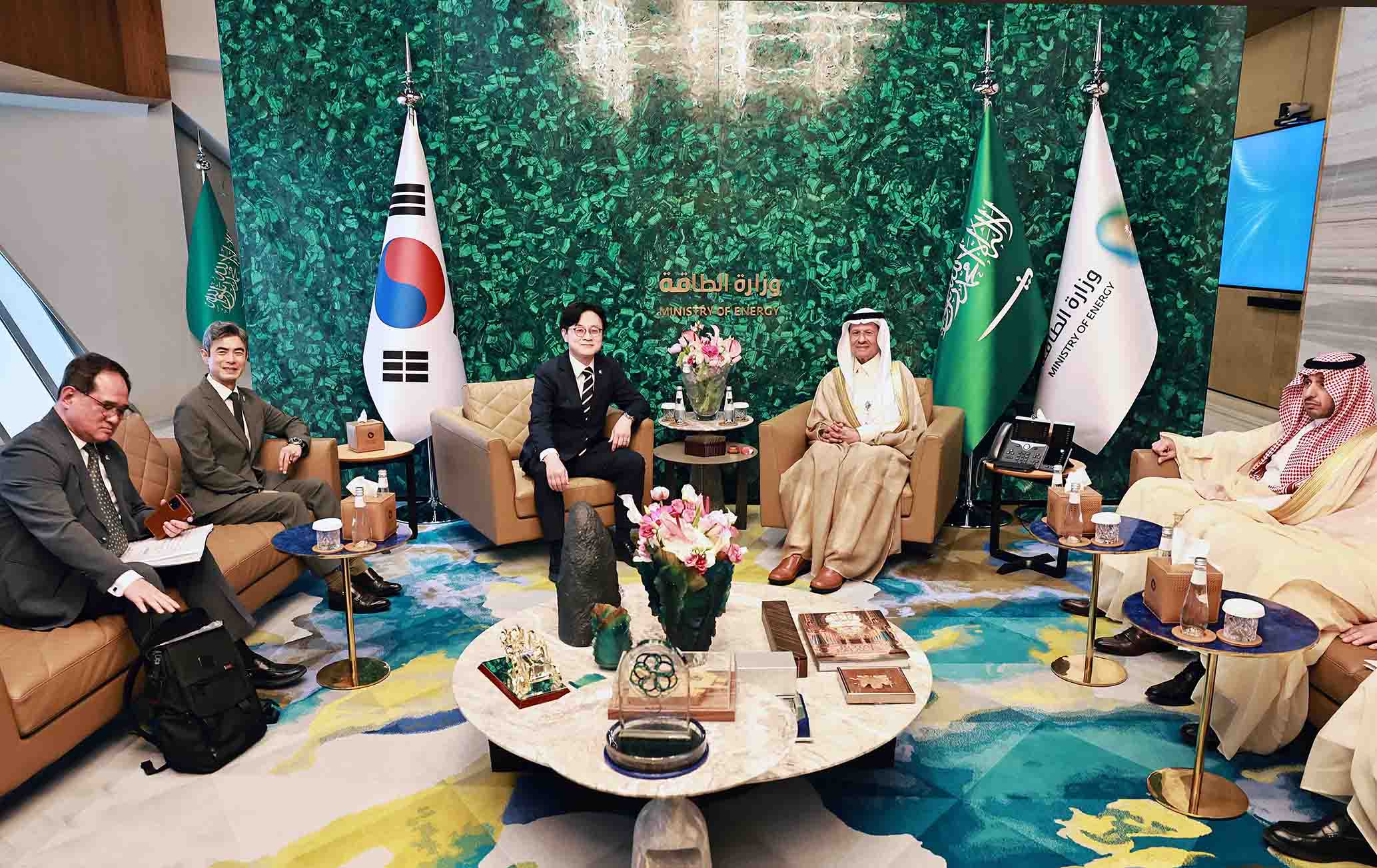 사우디아라비아 에너부 장관 면담 3