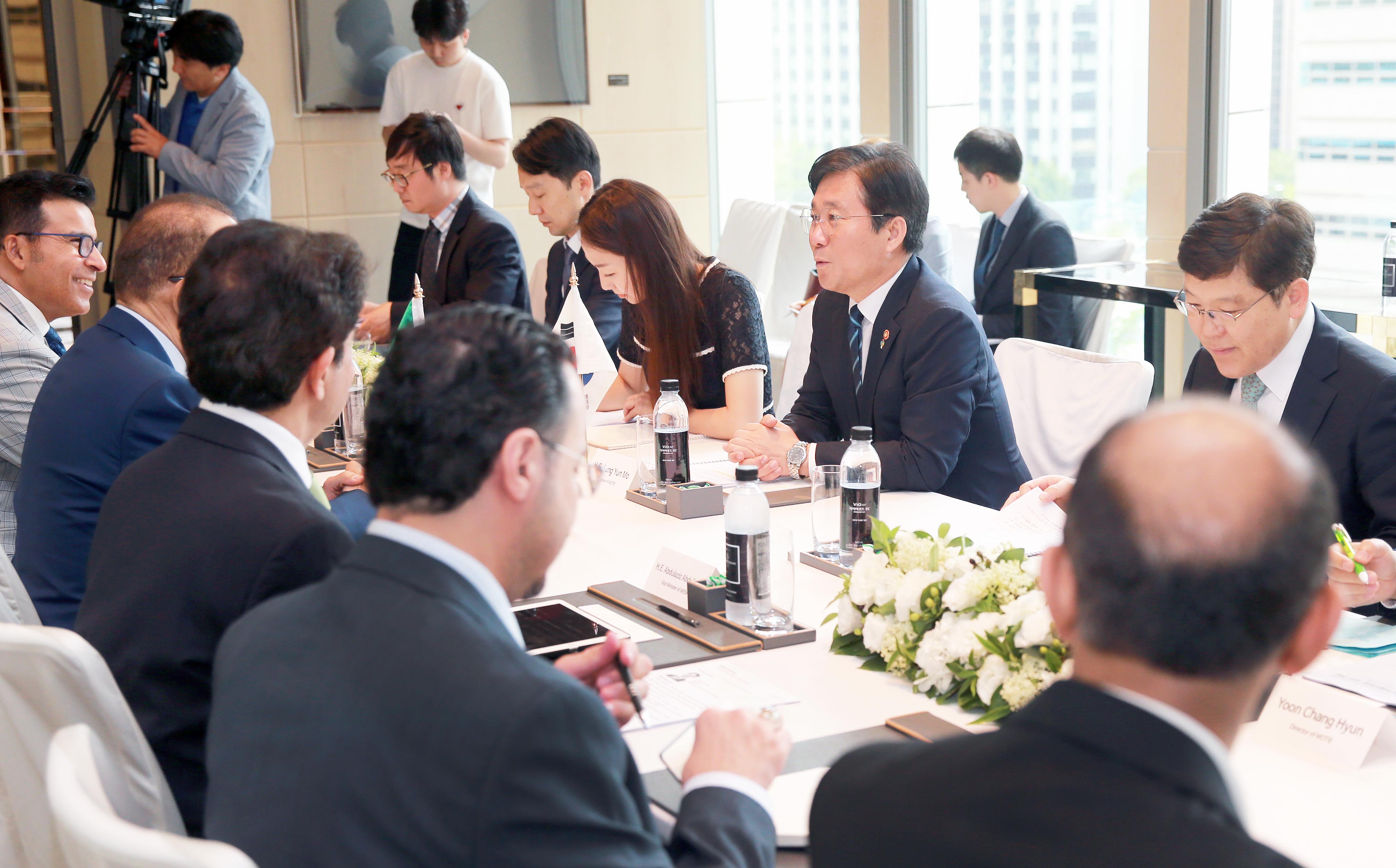 사우디 에너지산업광물자원부 장관 면담 4