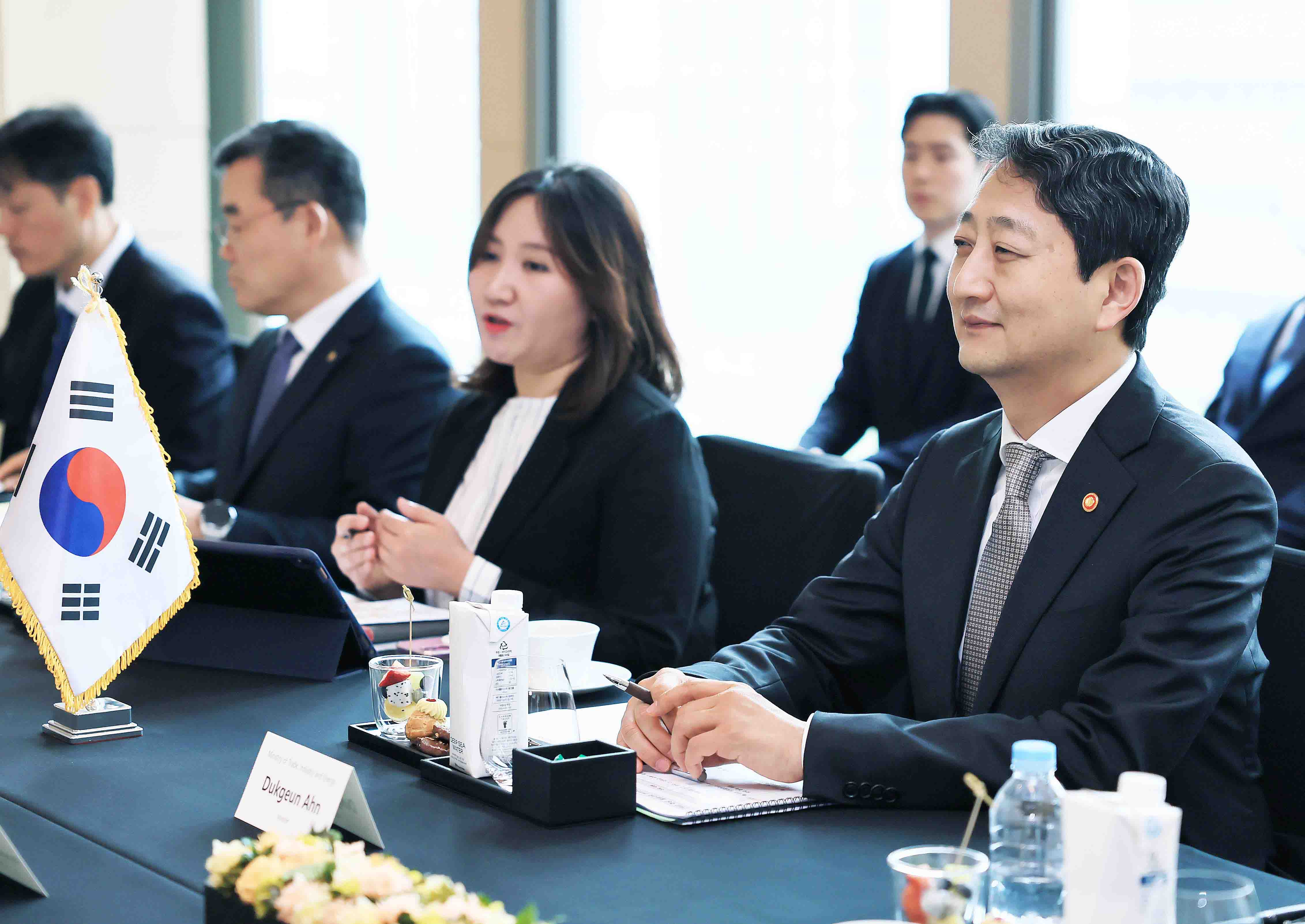 투르크메니스탄 건설·산업부총리 면담 2