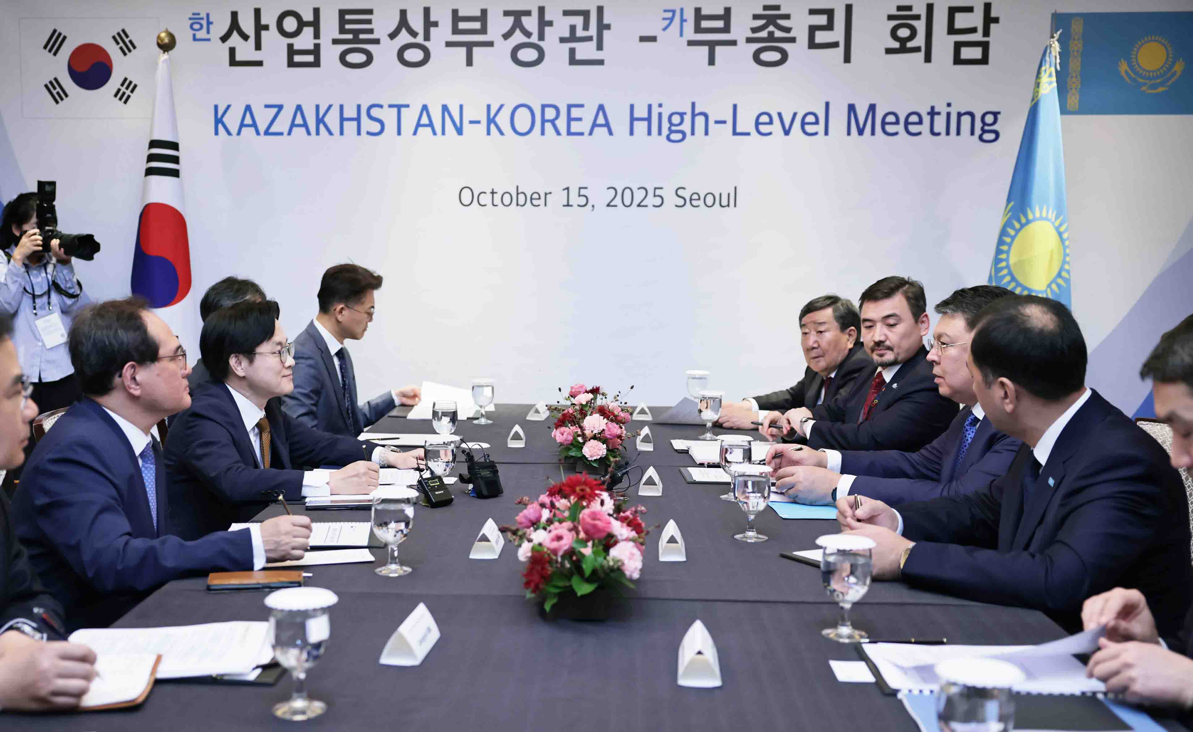 카자흐스탄 부총리 면담 3