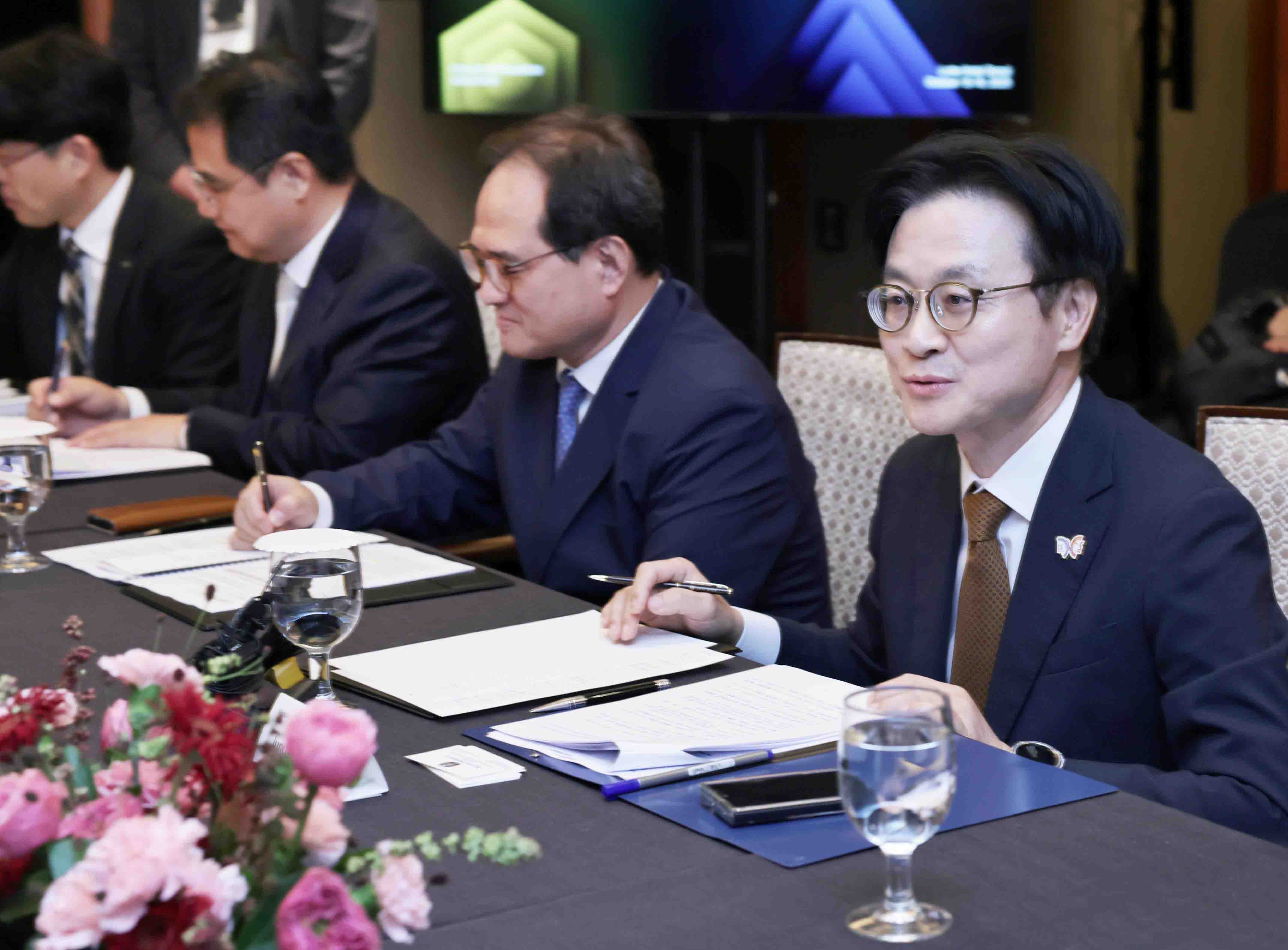 카자흐스탄 부총리 면담 2