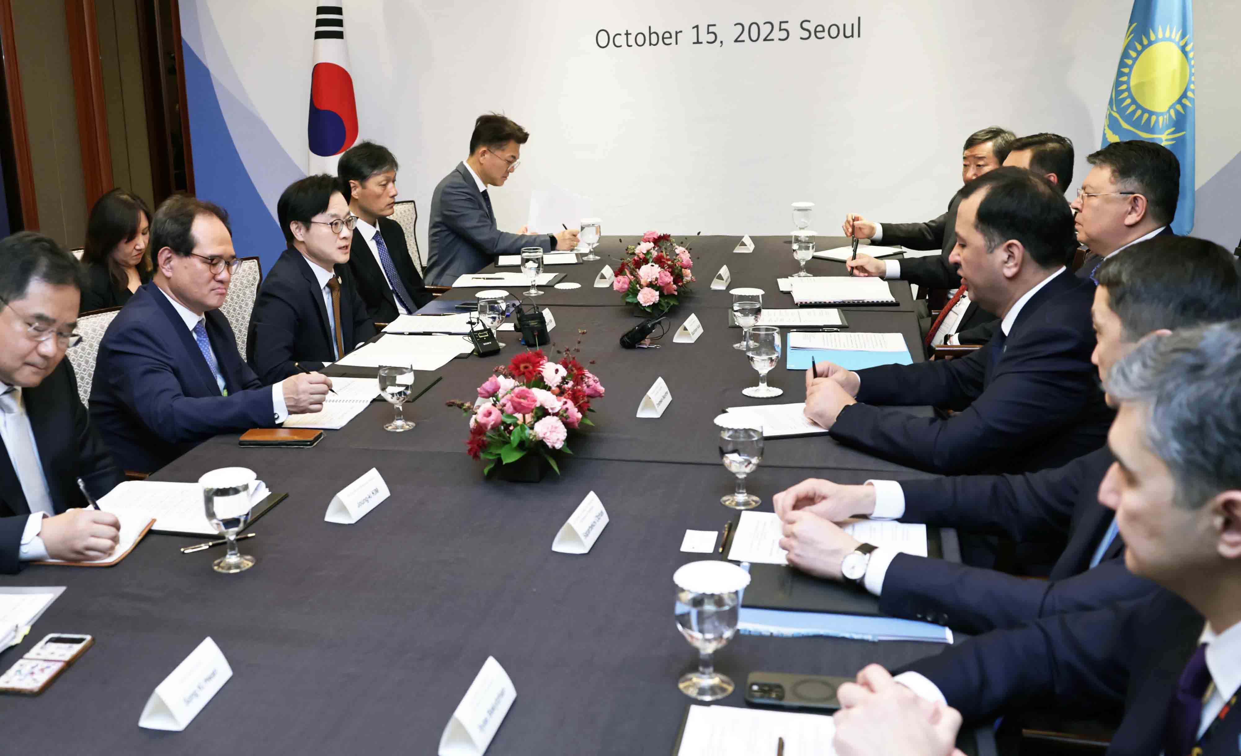 카자흐스탄 부총리 면담 6