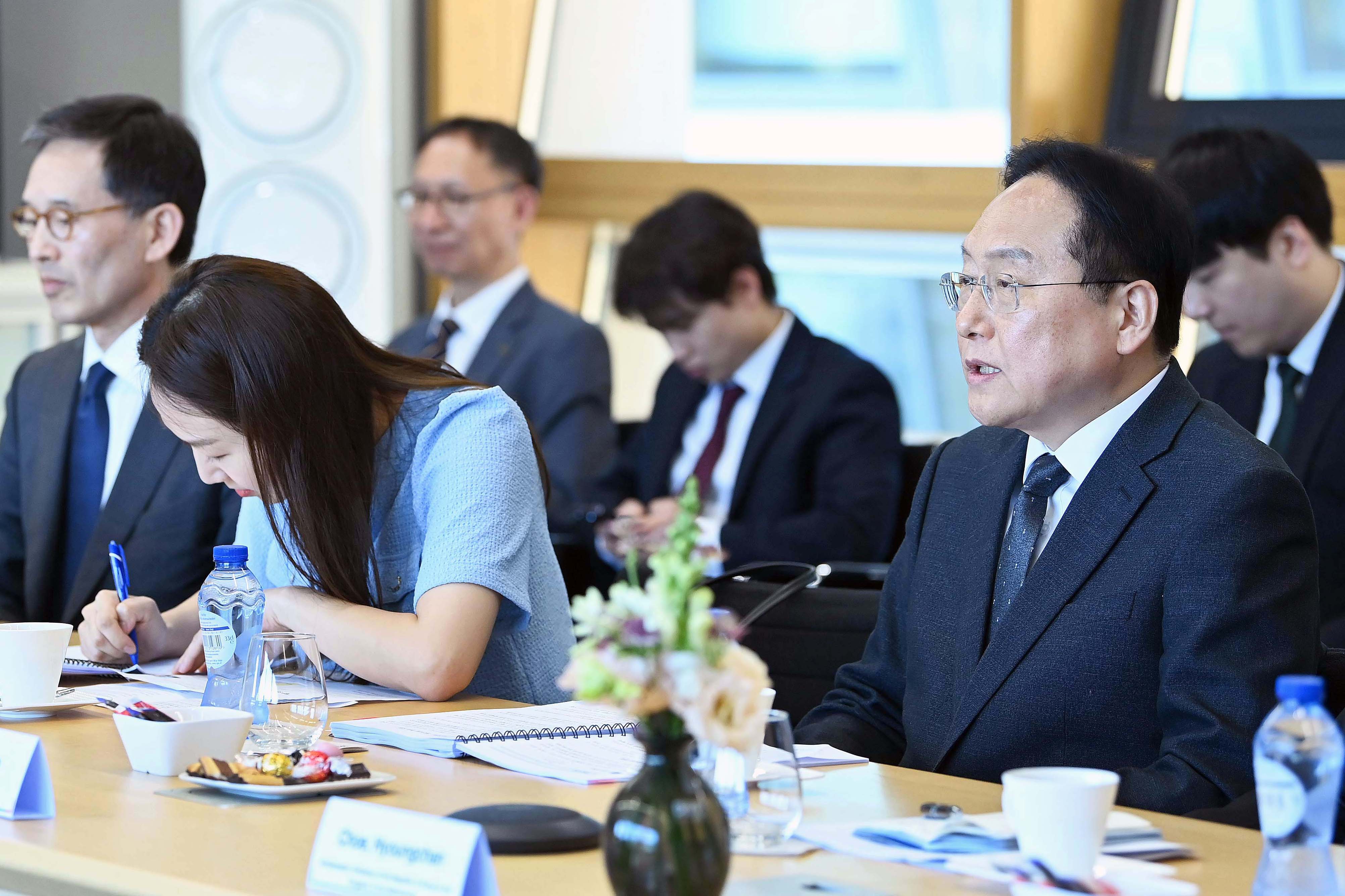 네덜란드 NXP社 수석부사장 면담 3