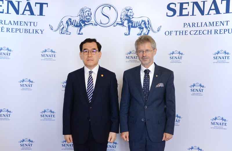 체코 상원의장 면담 1