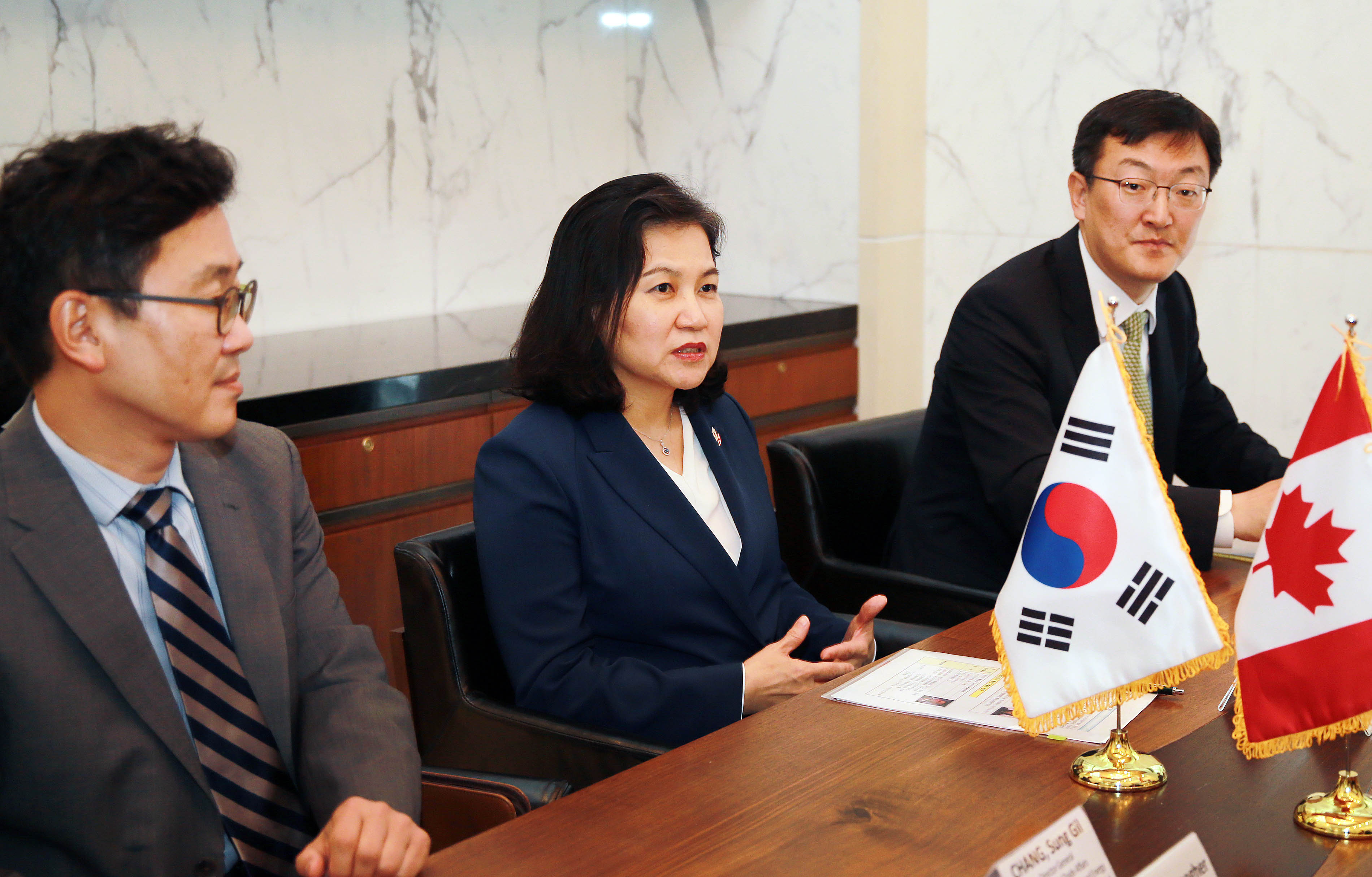 캐나다 통상다변화 장관 면담 2