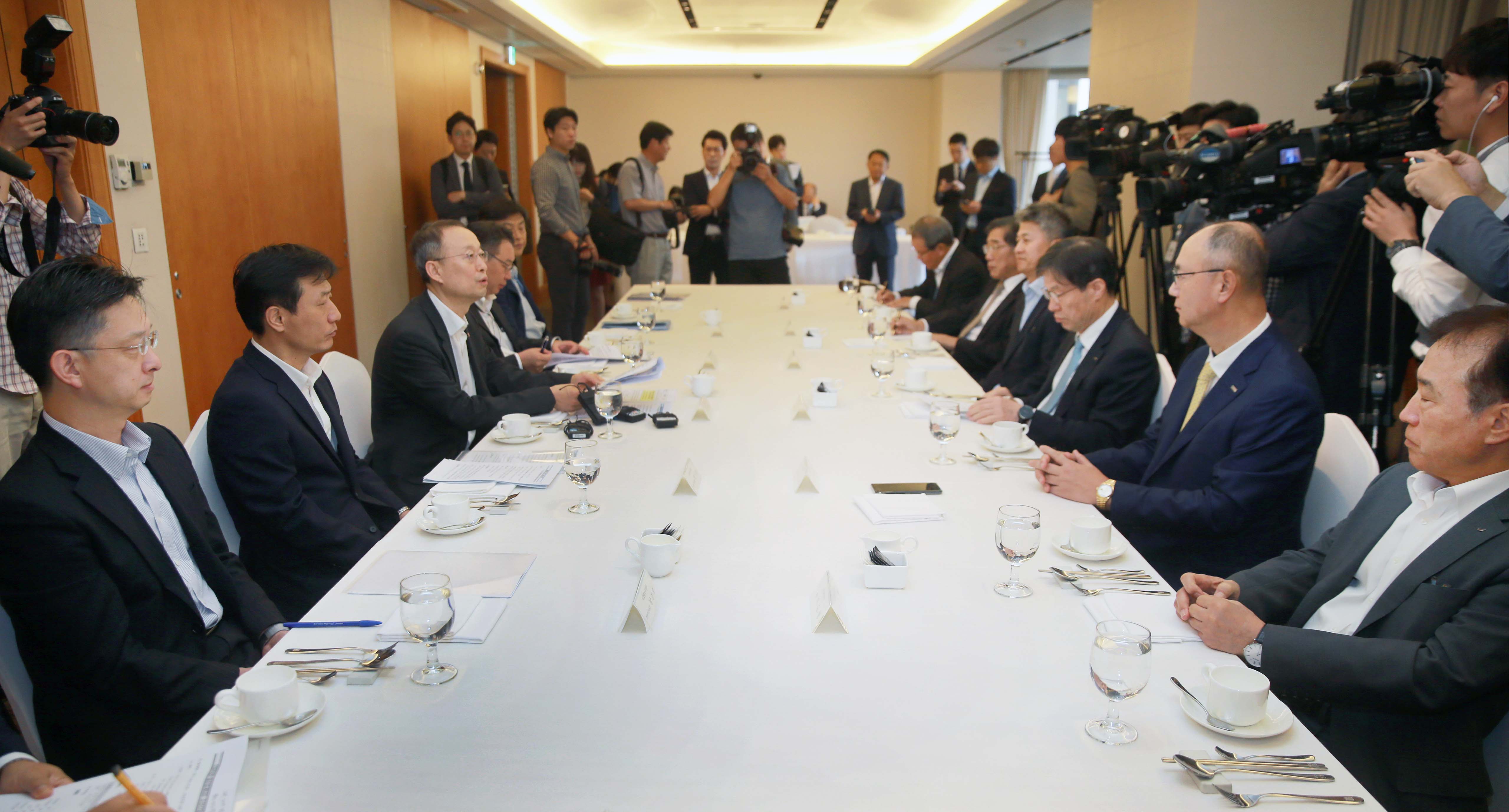 철강업계 회장단 간담회 2