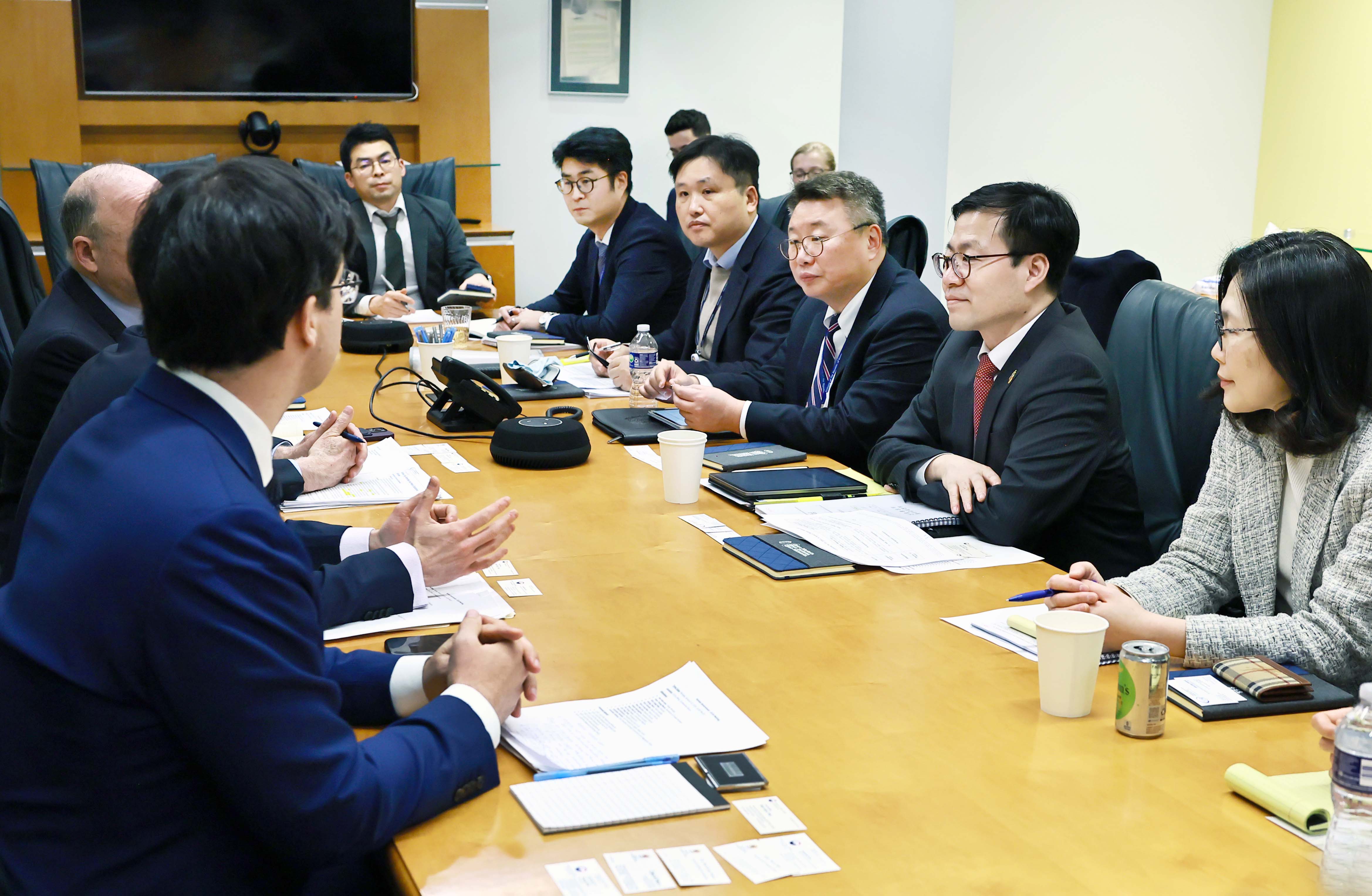 미국 CCIA 협회 회장 면담 2