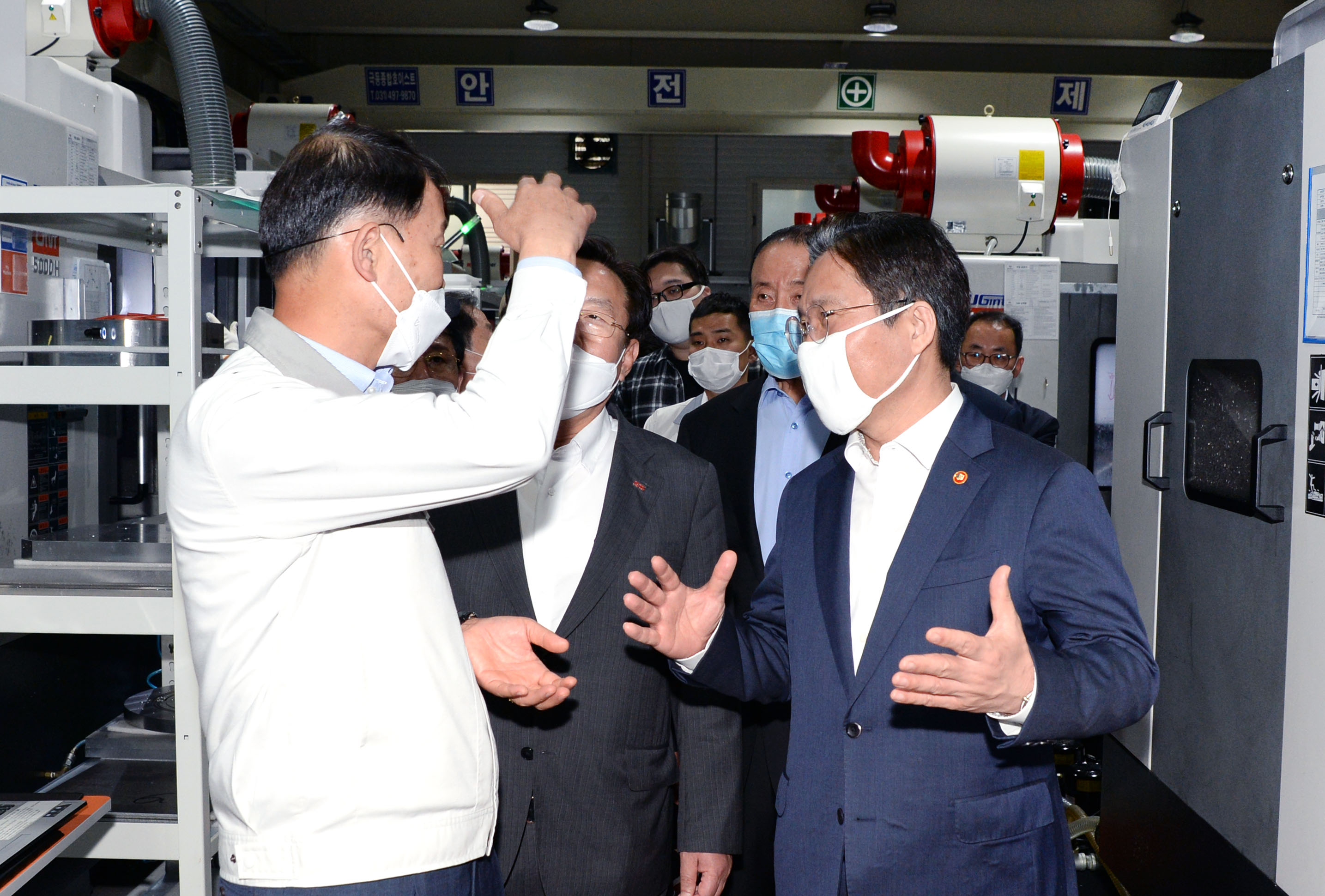 뿌리기업인 (주)동원파츠 현장방문 2