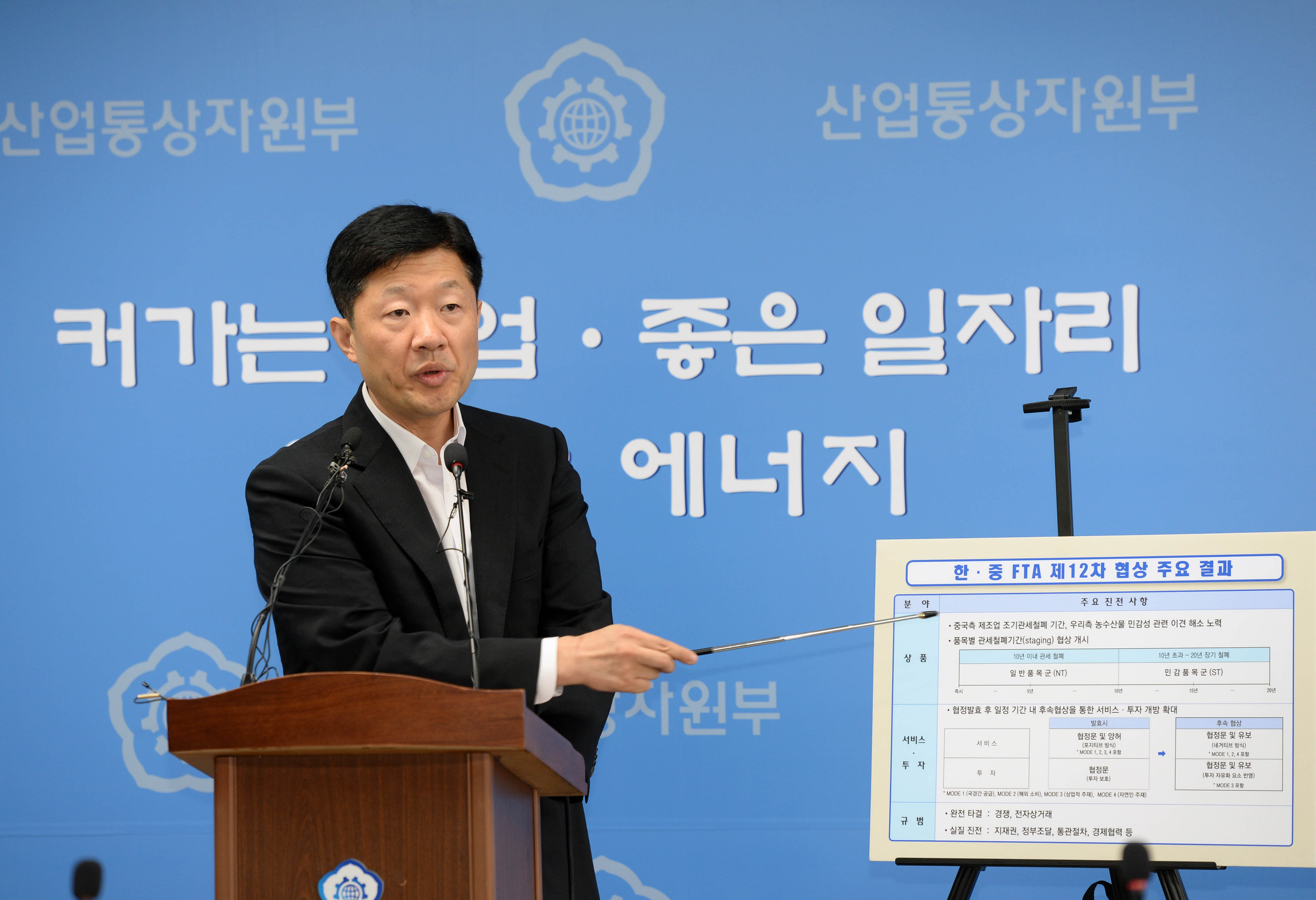 한중 FTA 제12차 협상 결과 브리핑 1