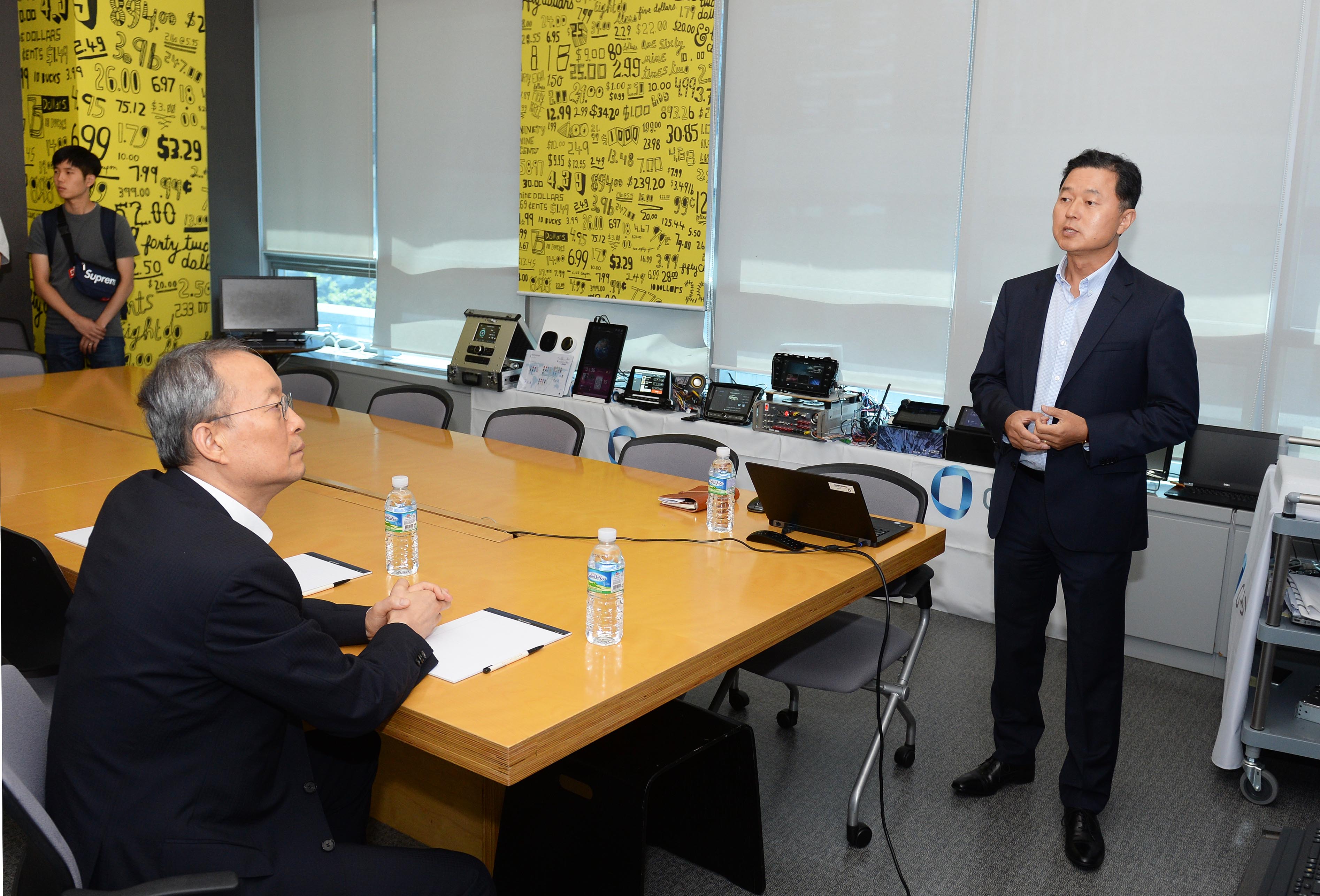 융합 신기술 업체인 (주)오비고 현장방문 3