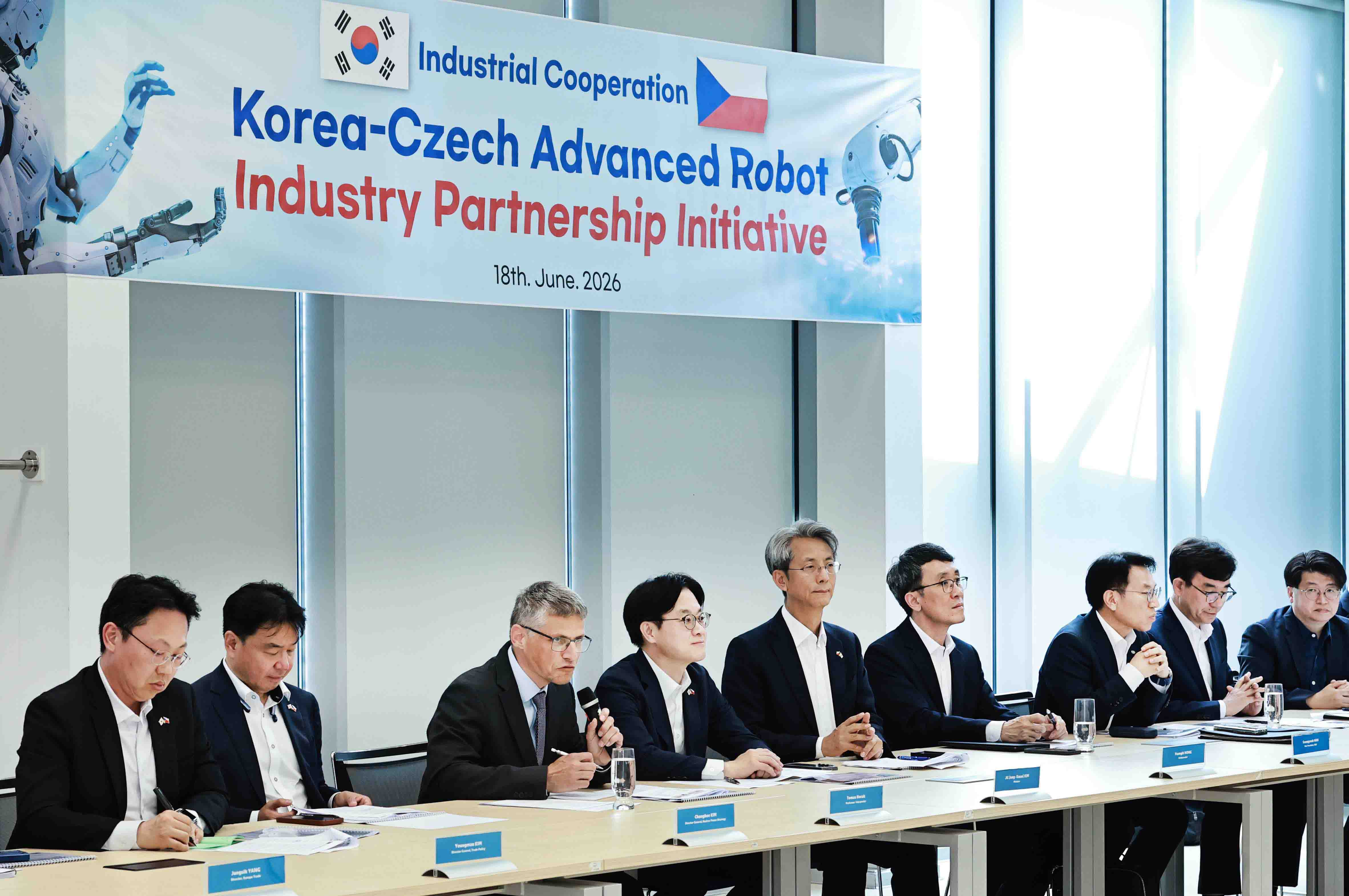한-체코 첨단로봇 협력 현장 방문 3