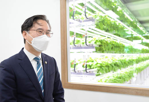 동물용 의약품 제조기업인 바이오앱 현장방문 1