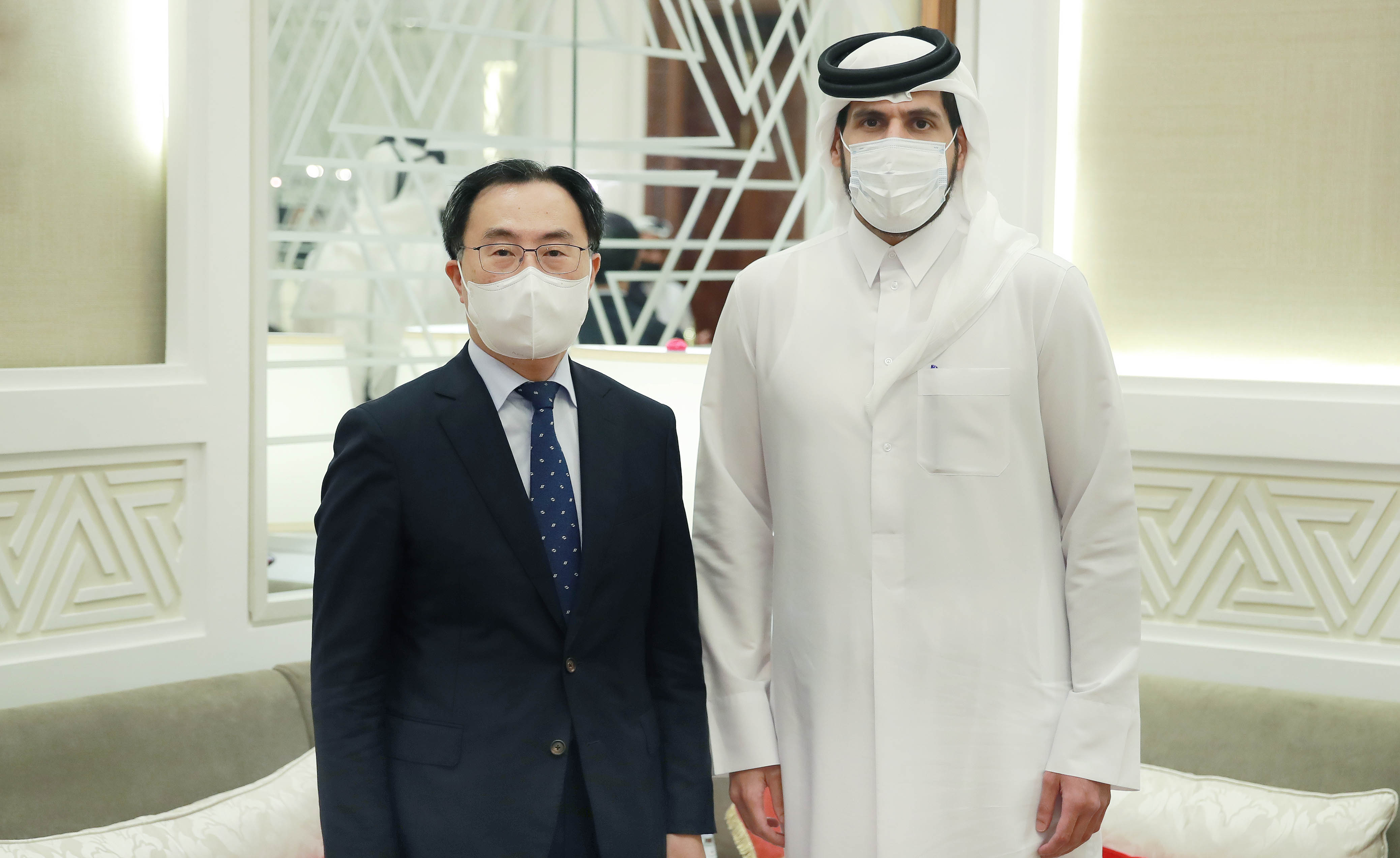 카타르 통상산업부 장관 면담 2