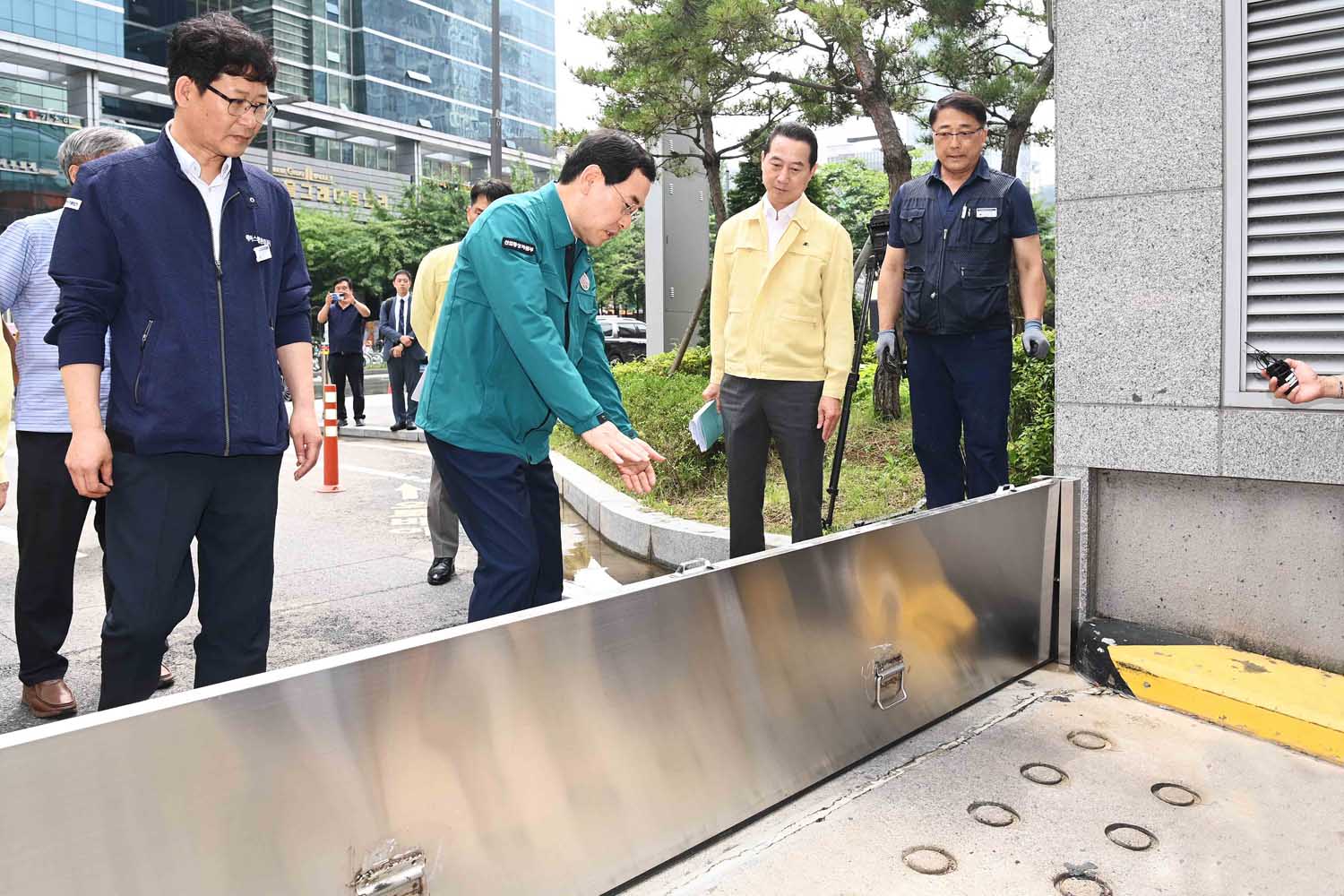 수해 대비 서울디지털산업단지 현장점검 1