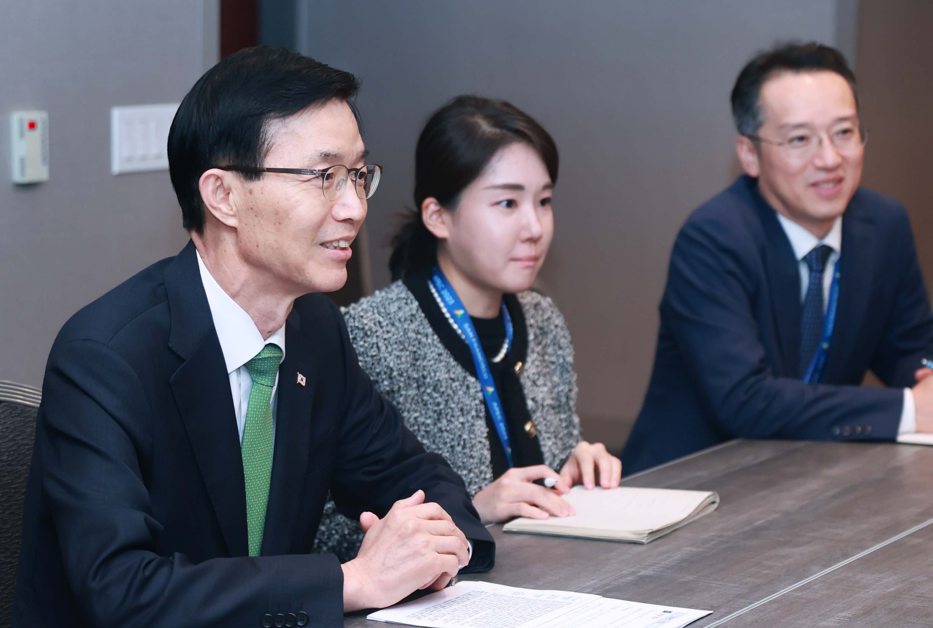 미국 기후특사 면담 4