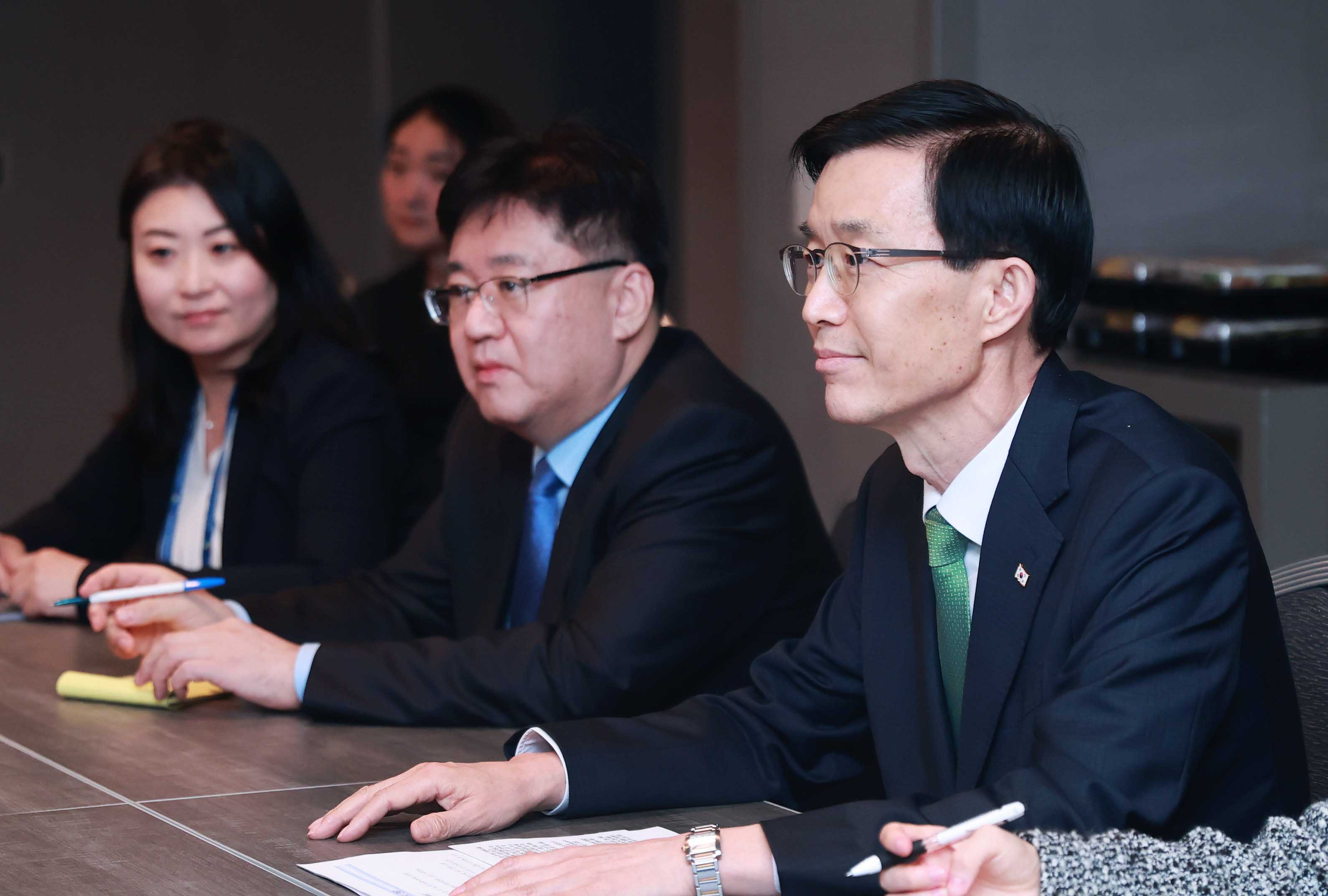 미국 기후특사 면담 2