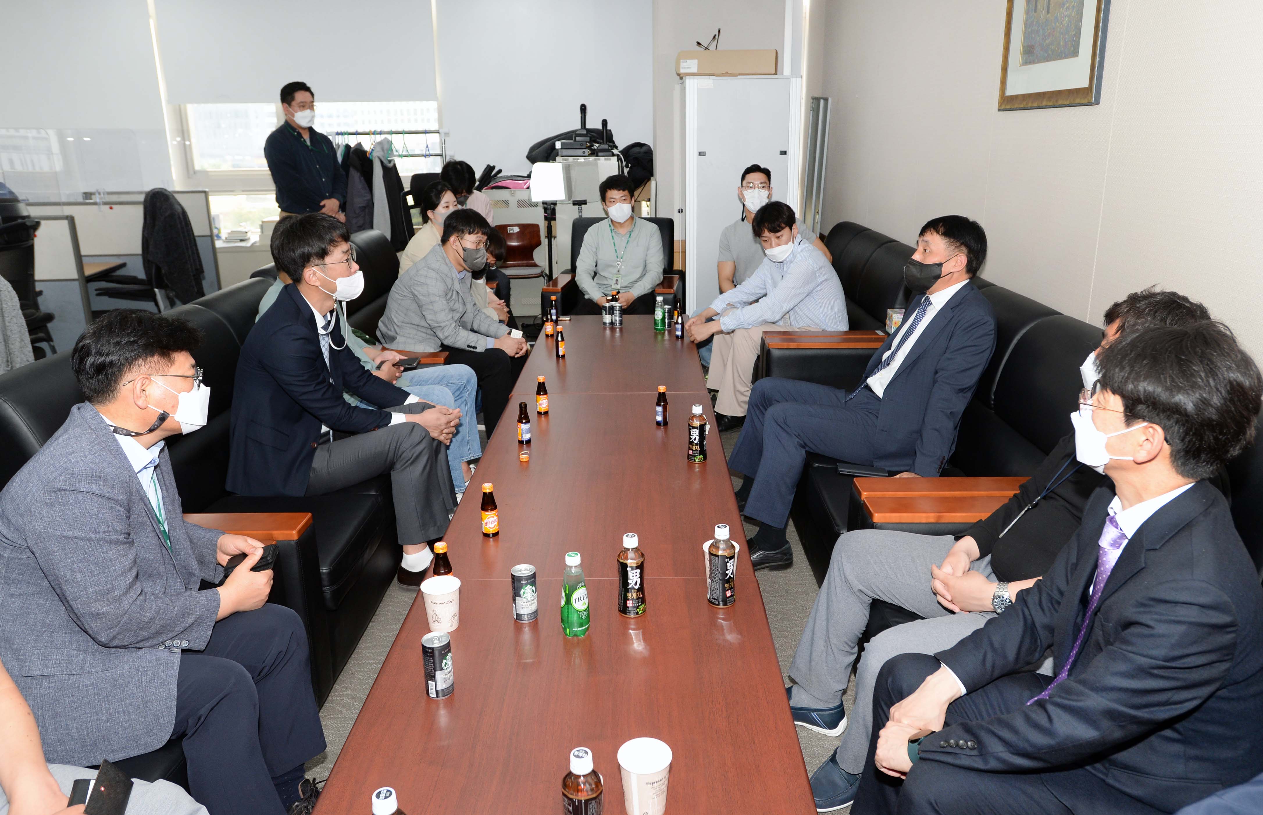 신임 산업통상자원부 1차관 기자실방문 2