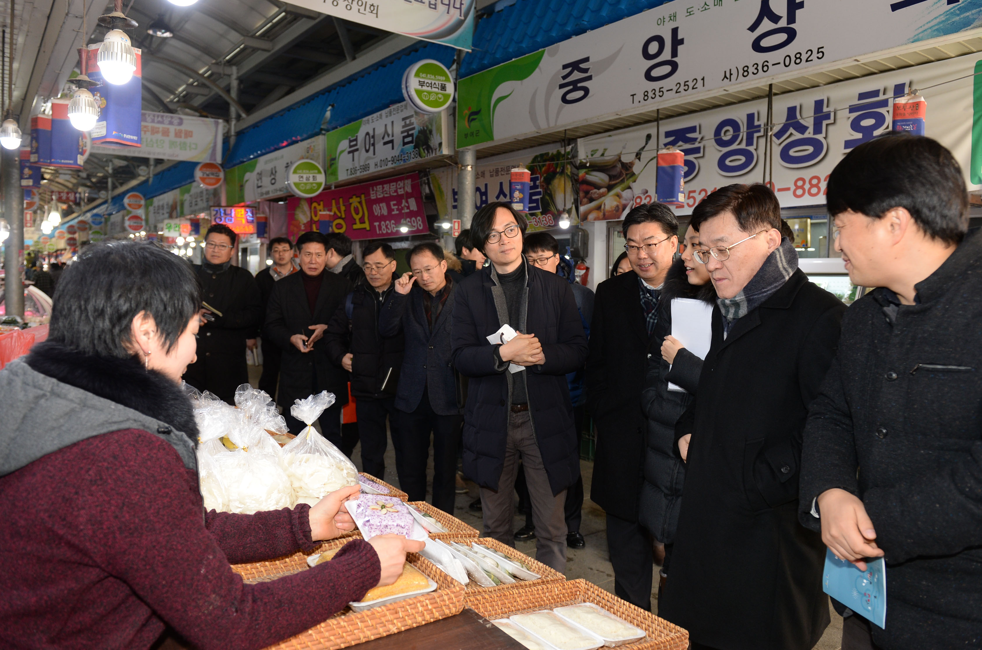 서비스 디자인 적용 전통시장인 부여상권 현장방문 4
