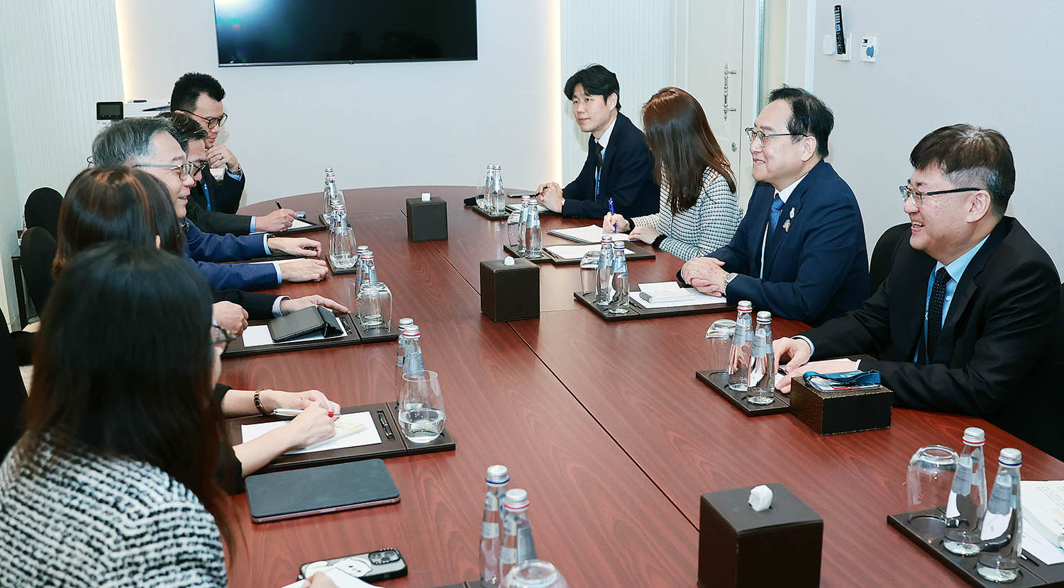 싱가폴 통상산업부 장관 면담 2