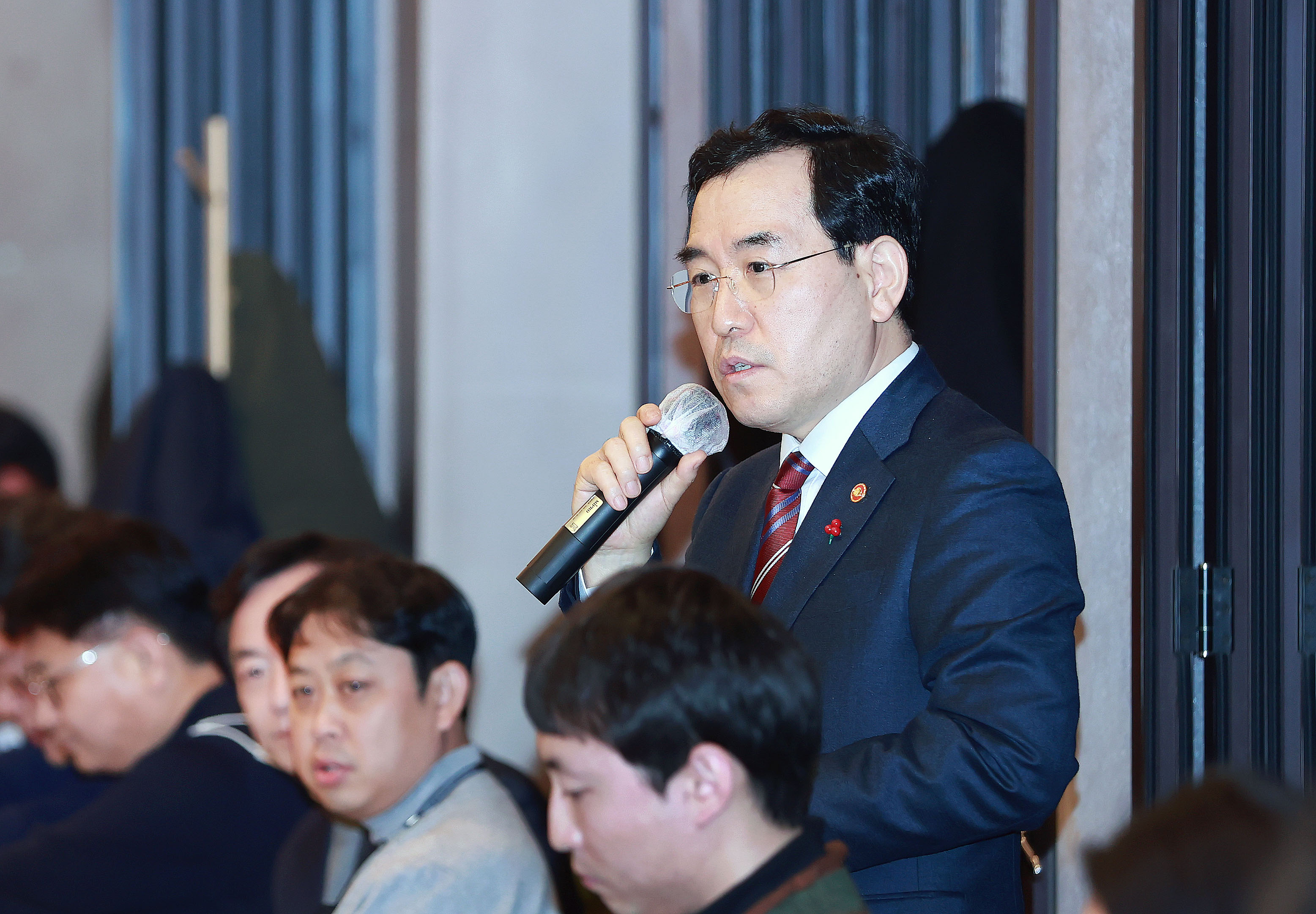 산업부 출입기자단 간담회 3