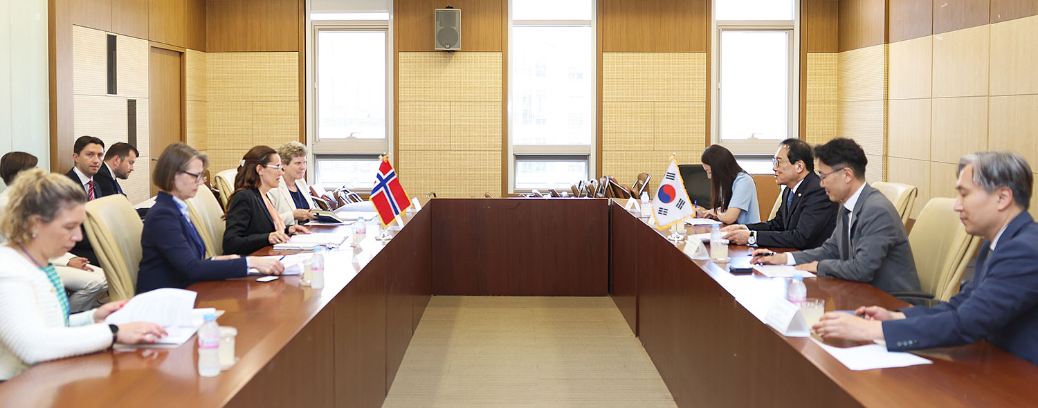 노르웨이 통상산업수산부 해양수산담당 장관 면담 5