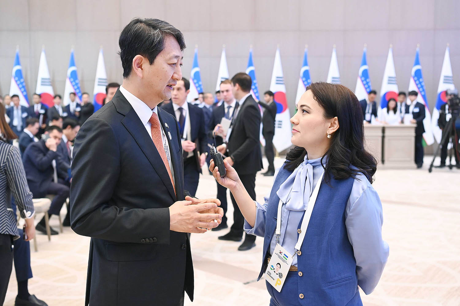 한-우즈베키스탄 비즈니스 포럼 MOU 체결식 6