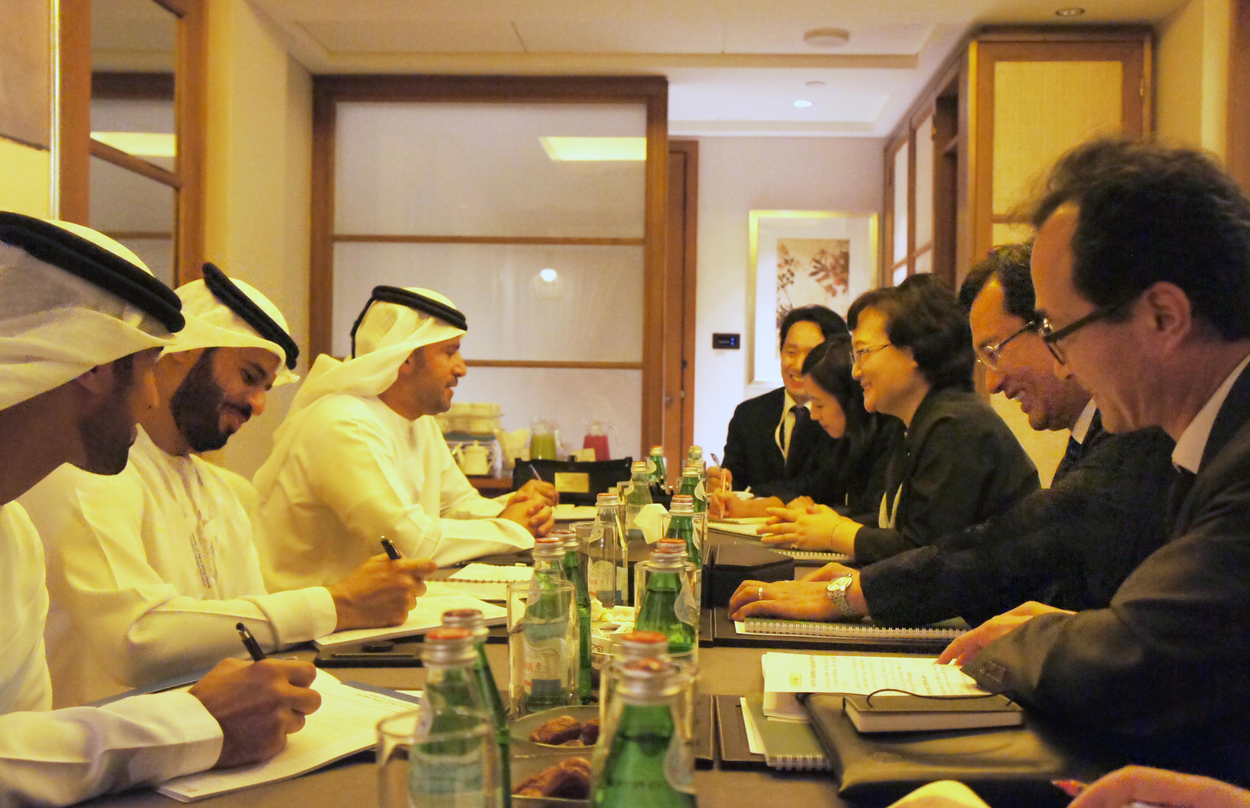 UAE원자력공사(ENEC) 사장 면담 3
