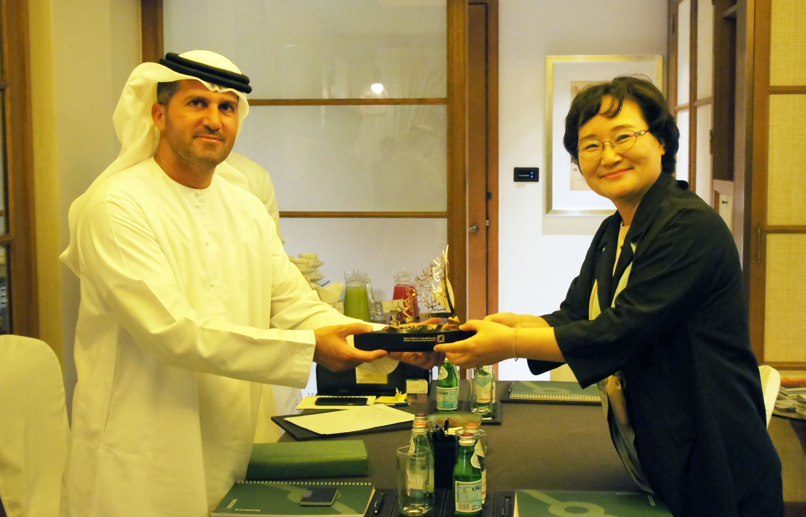 UAE원자력공사(ENEC) 사장 면담 2