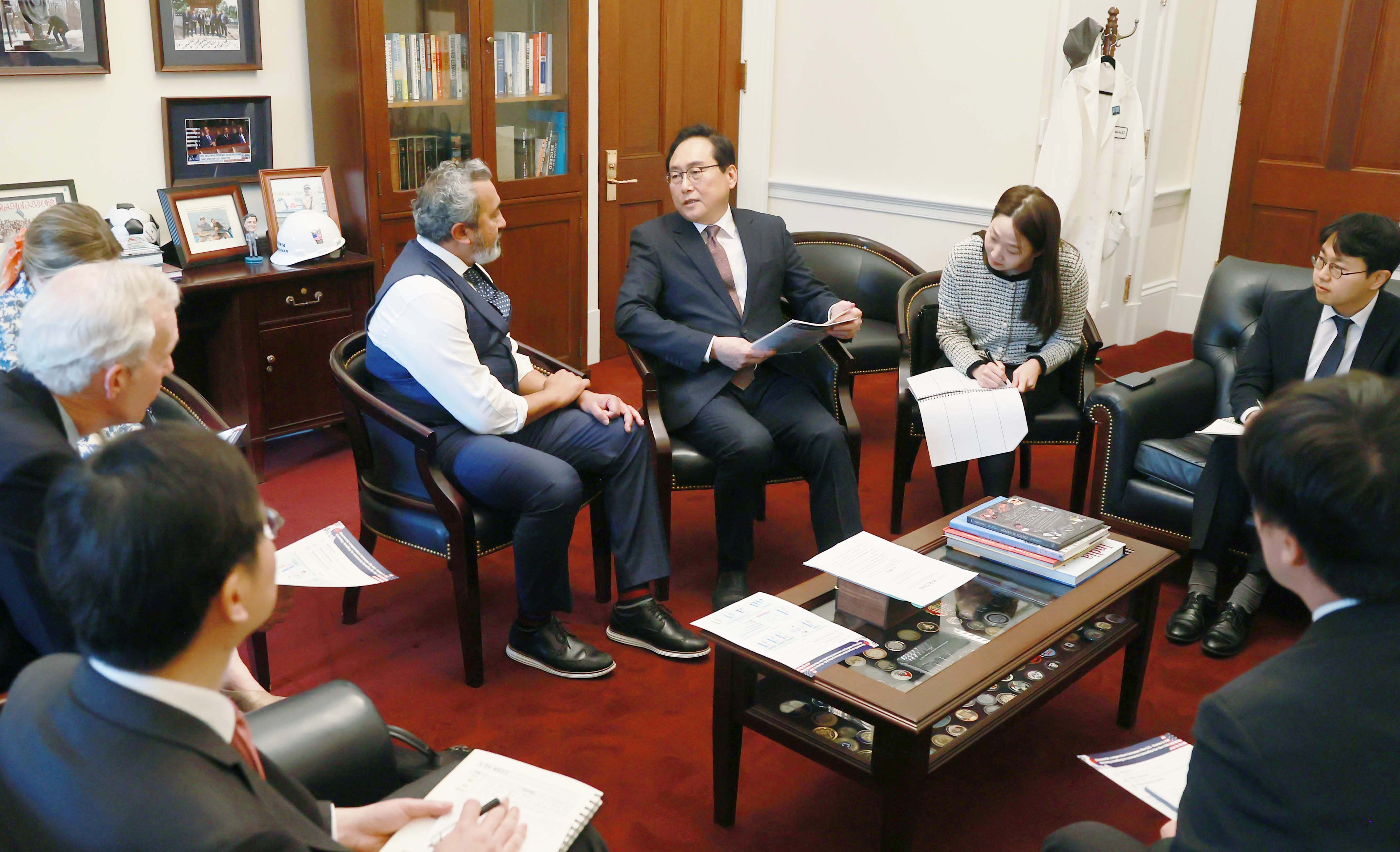 미국 하원의원 면담 2