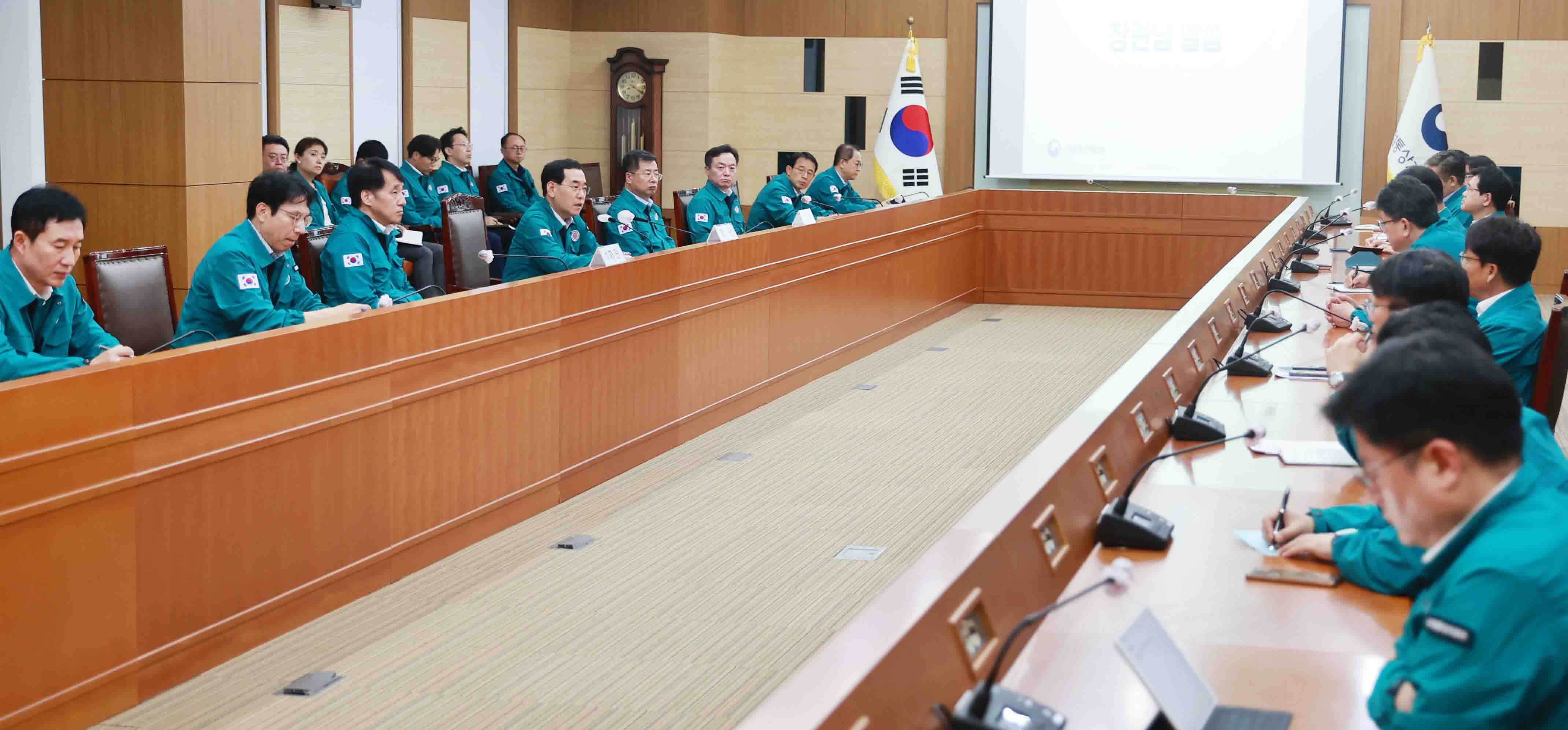 2023년 을지연습 최초 상황보고 회의 1