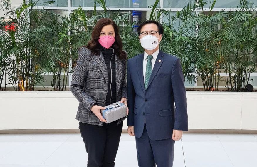 미국 미시간 주지사 면담 1