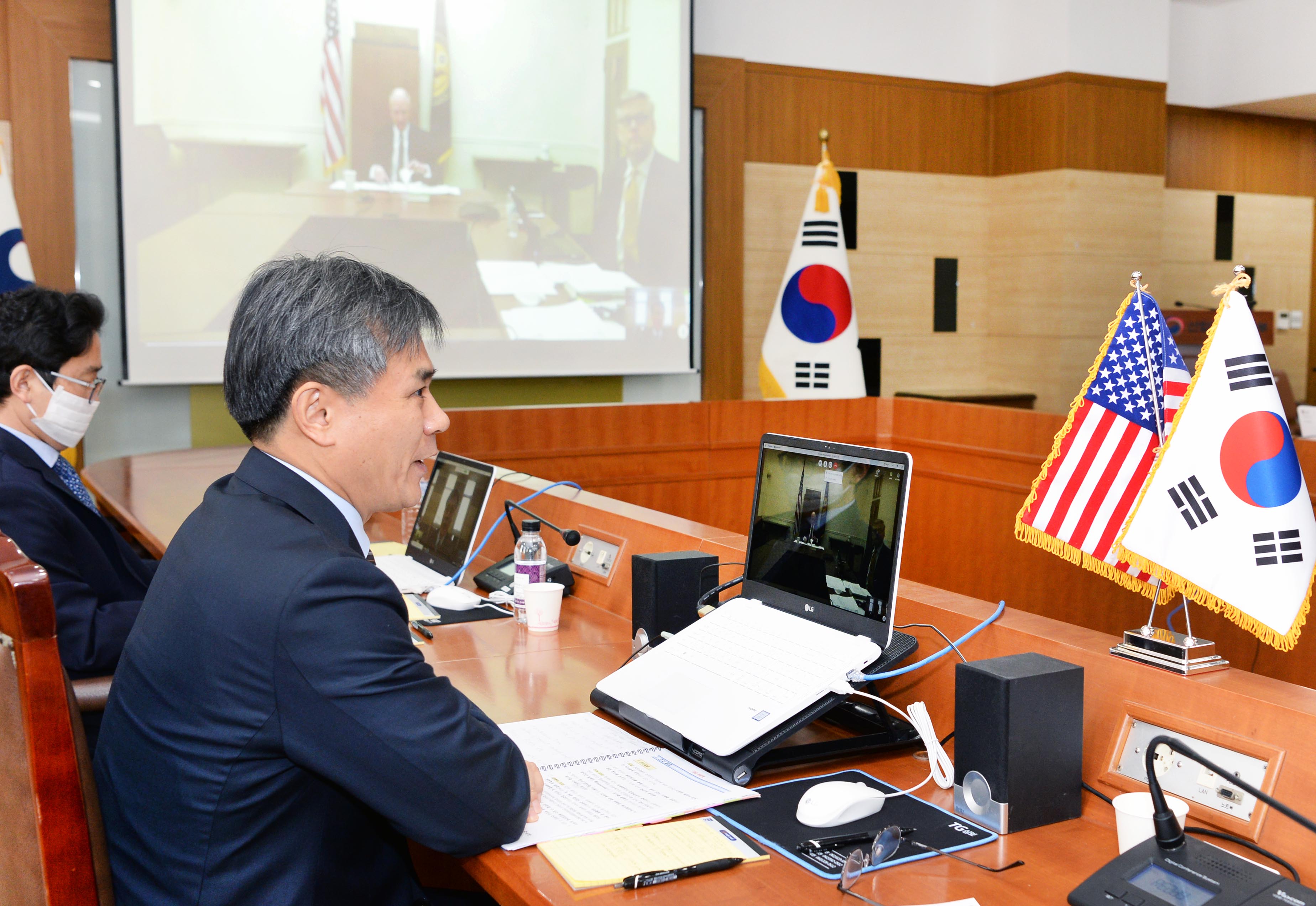 제5차 한미 자유무역협정(FTA) 공동위원회 영상회의 1