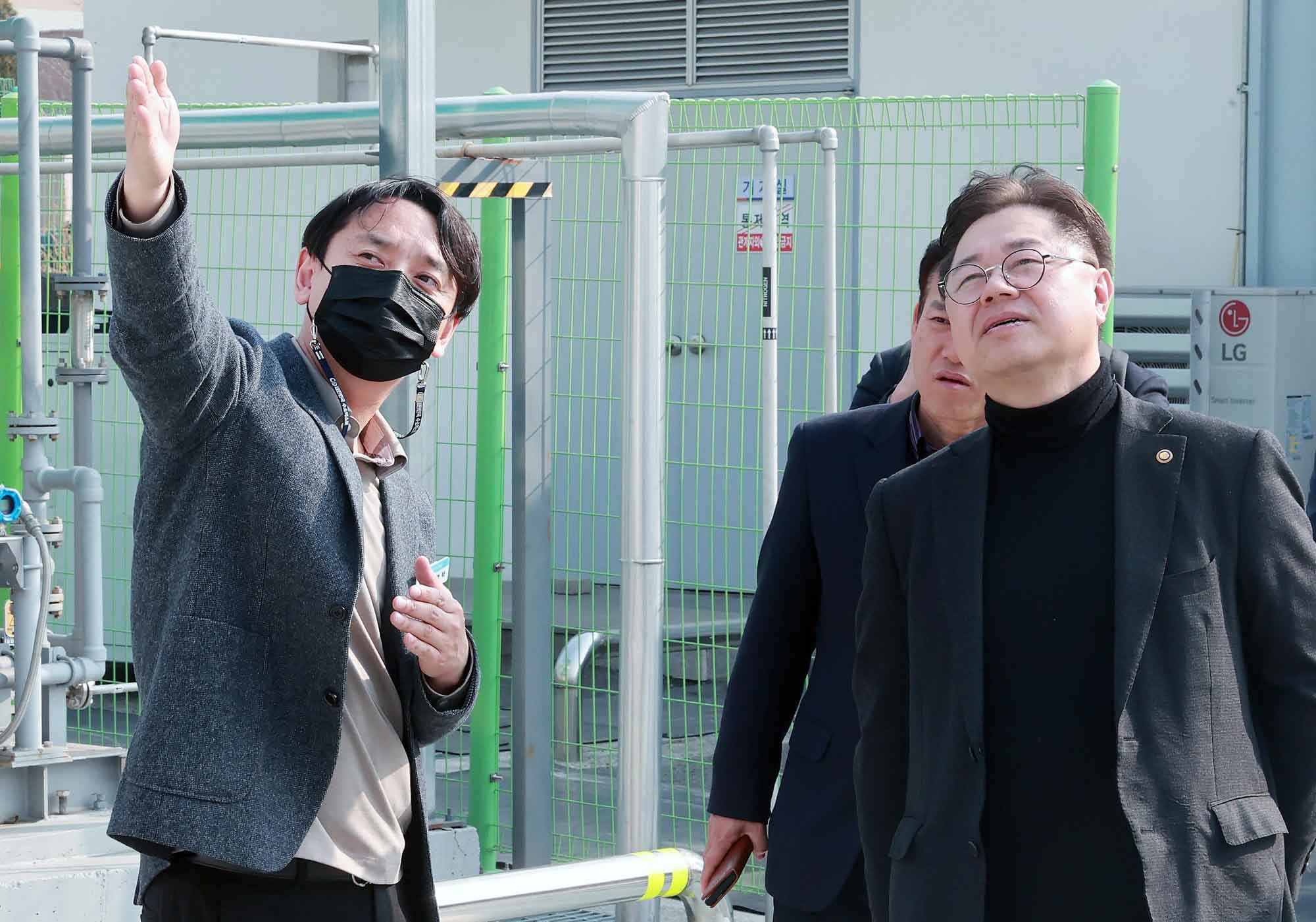 수소에너지 순환시스템 실증단지 현장 방문 1
