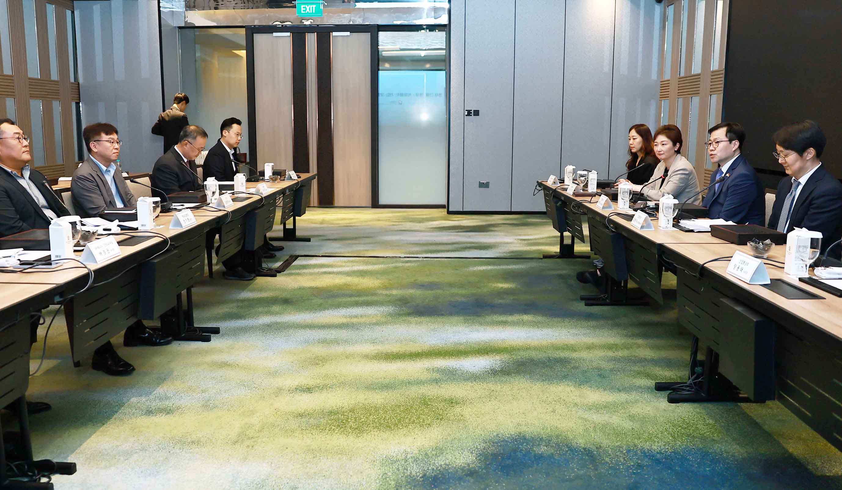 싱가포르 현지 진출한 정유·석유화학 기업 간담회 3
